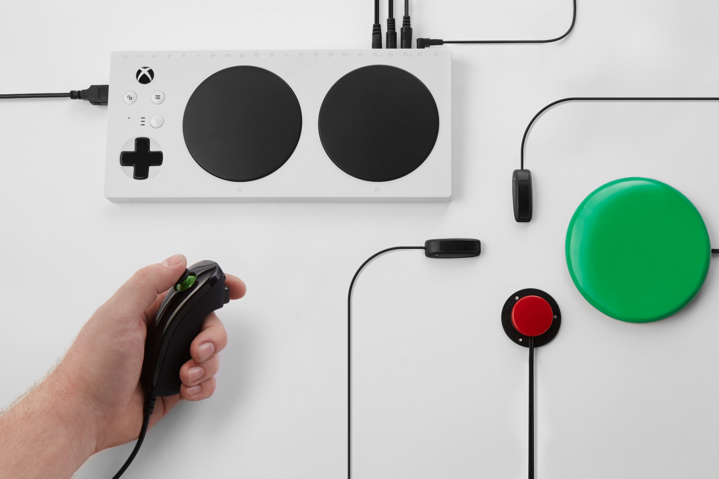Microsoft’s Xbox Adaptive Controller is designed for players with disabilities