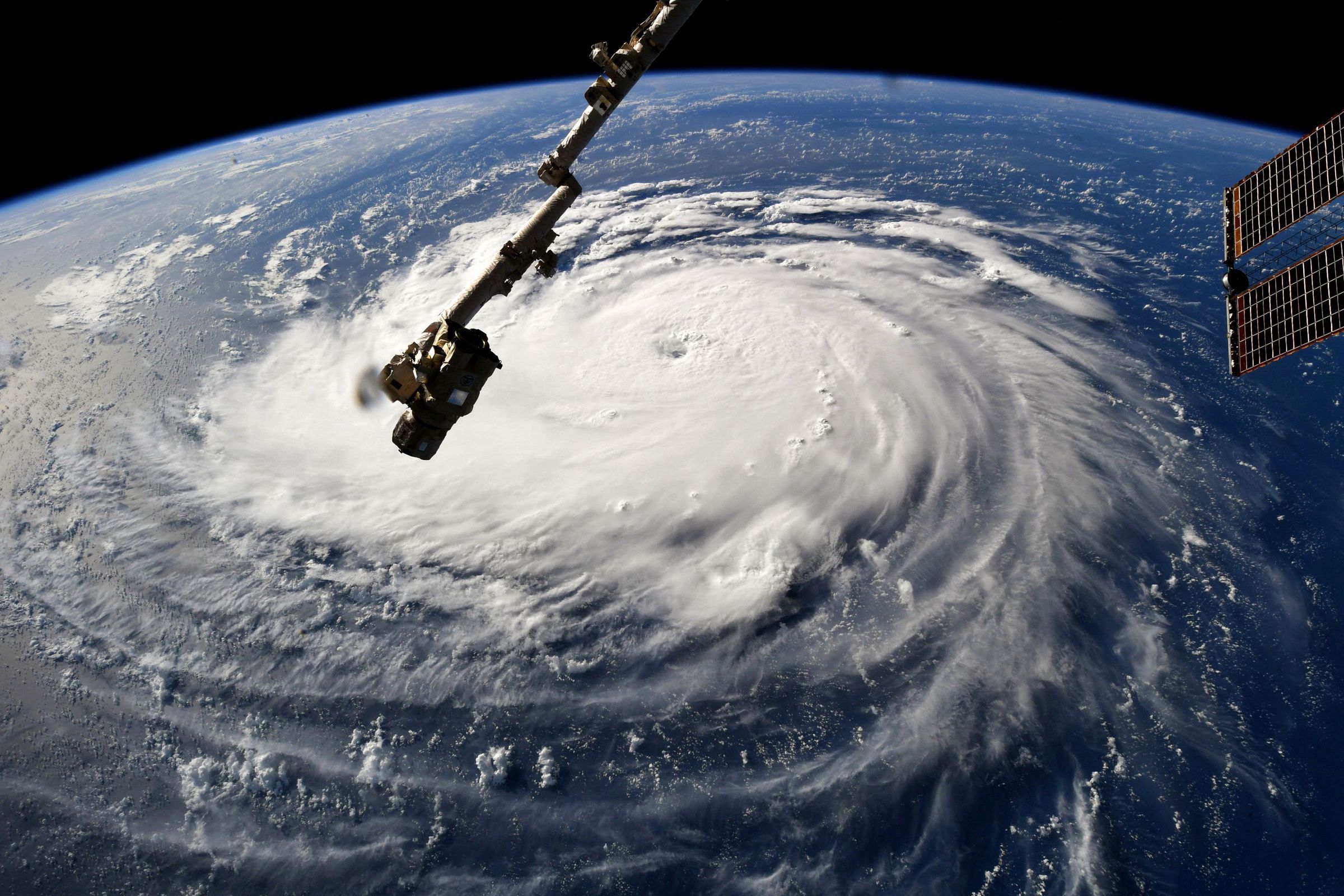 Image of Hurricane Florence on Sept 10 2018