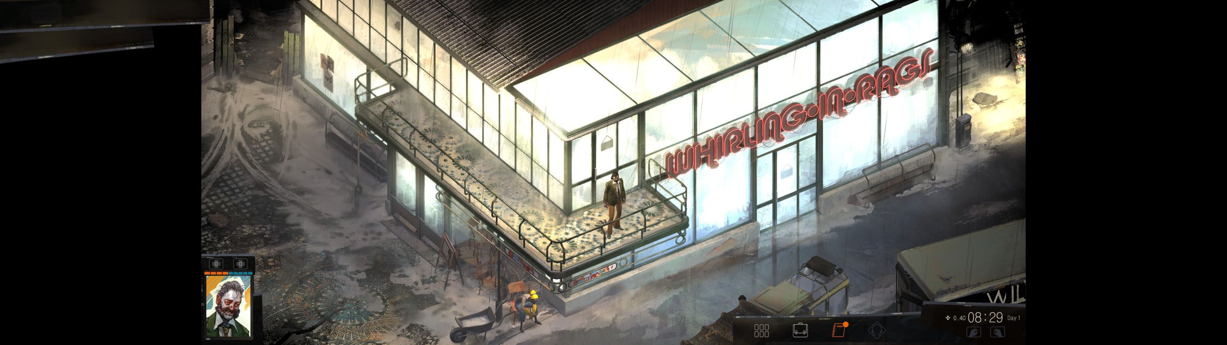 Disco Elysium supports 21:9, not 32:9, as you can see here.