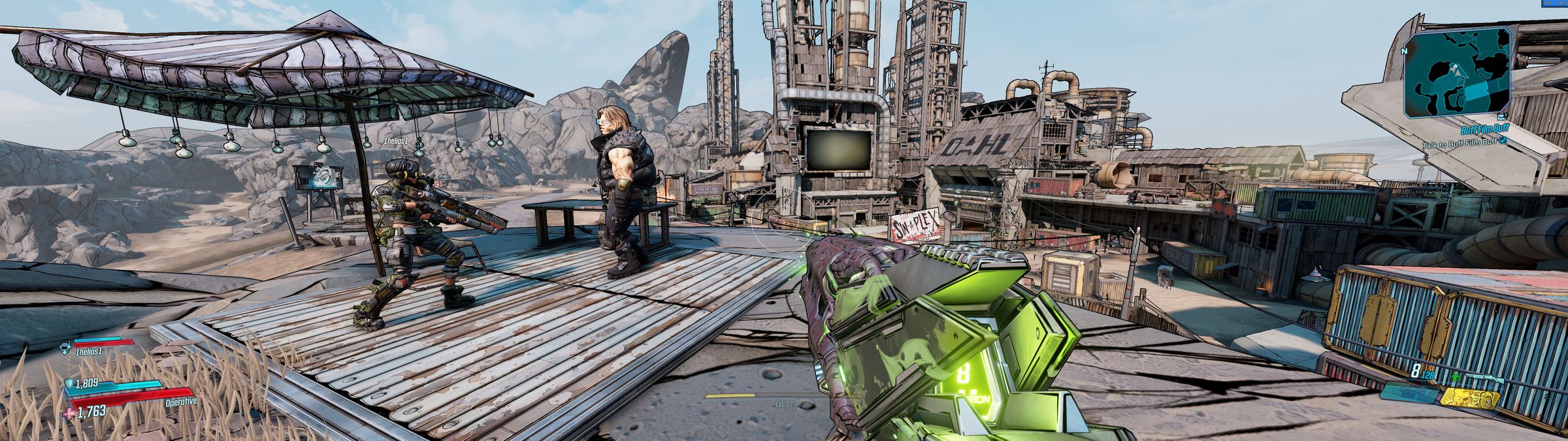 Borderlands 3 looked pretty good at 32:9 when it wasn’t moving.