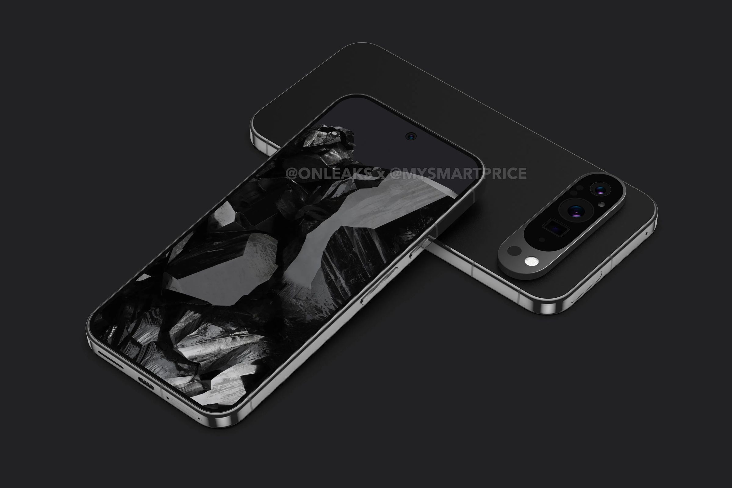 A leaked render showing the Pixel 9 Pro