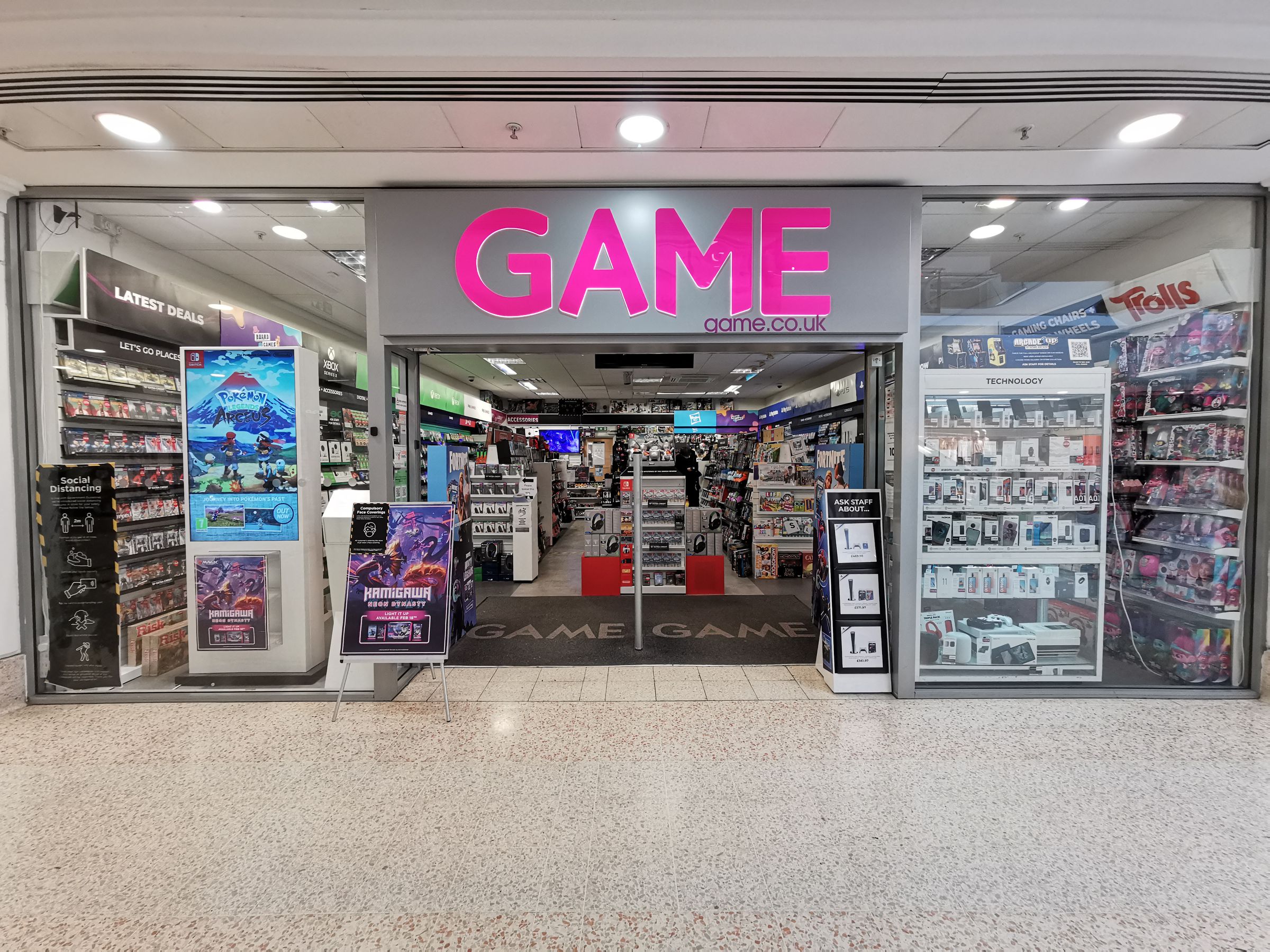 You’ll have to head to CeX instead for pre-owned games.