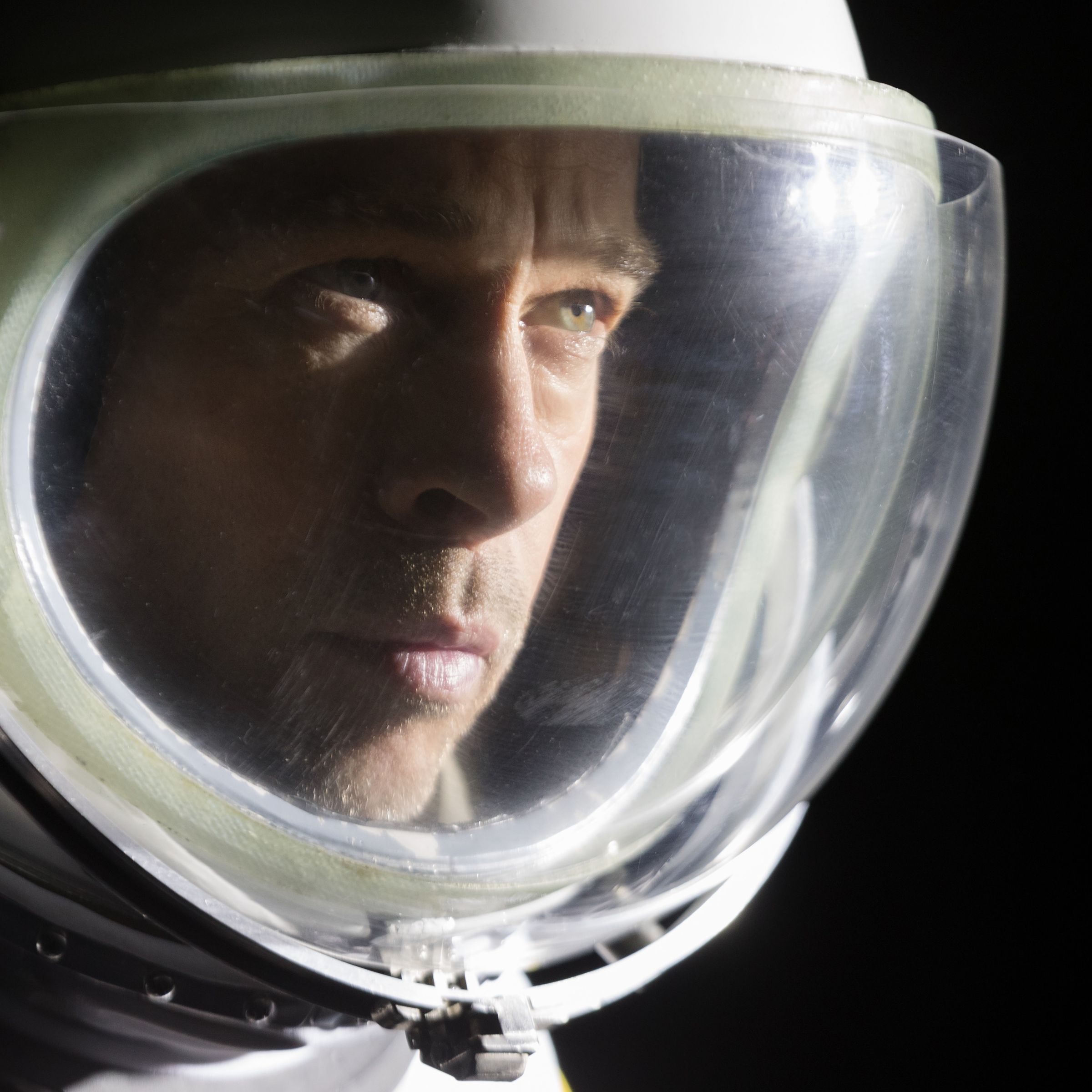 Brad Pitt in Ad Astra.