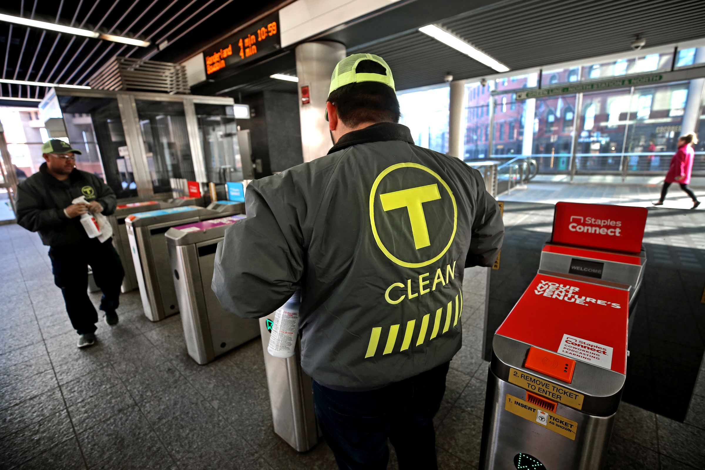 MBTA Steps Up Cleaning Efforts to Protect Against Coronavirus