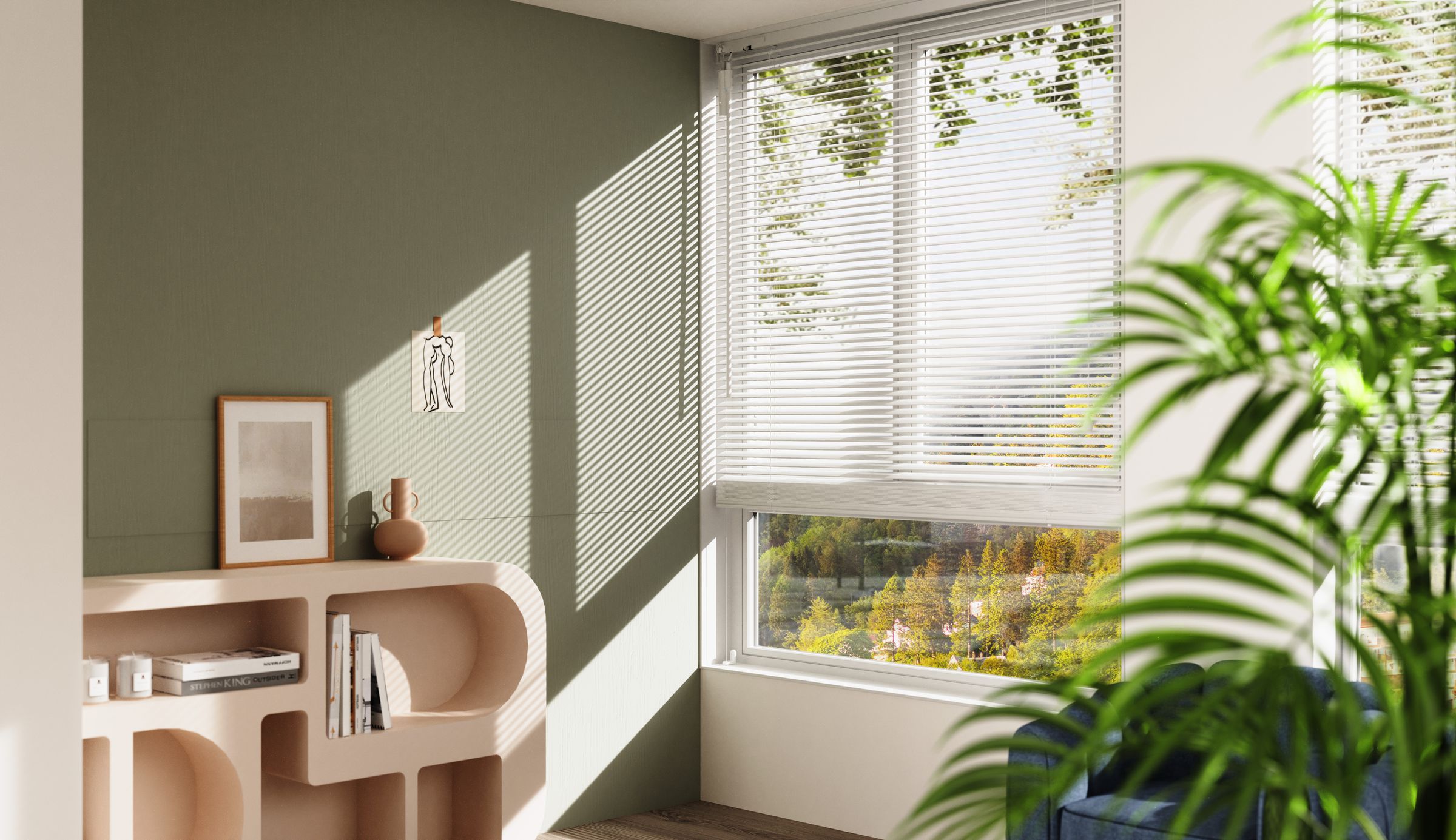 A retrofit device, the SwitchBot tilts the blinds for you but doesn’t raise or lower them.