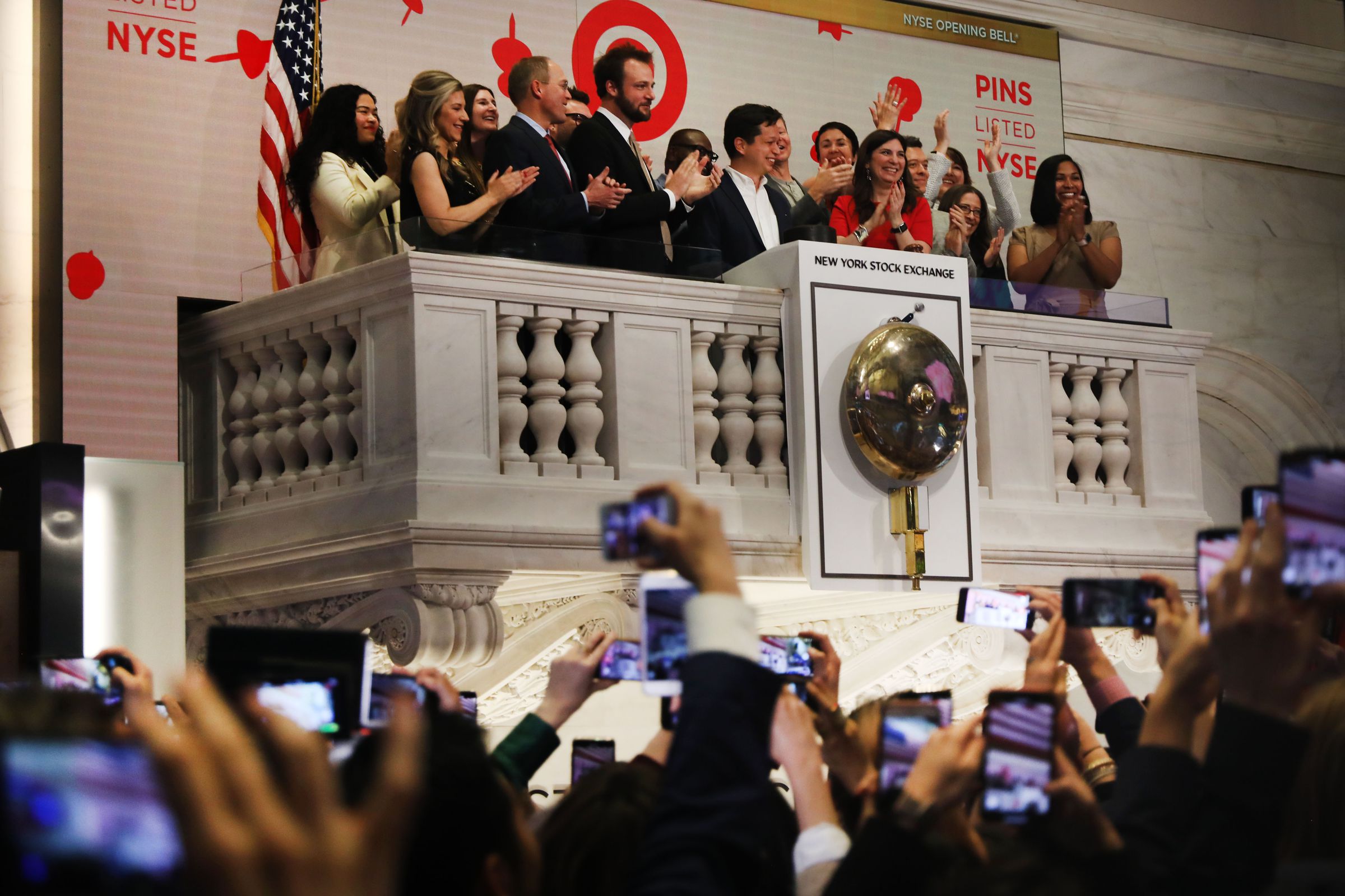 Pinterest Takes Stock Public On New York Stock Exchange