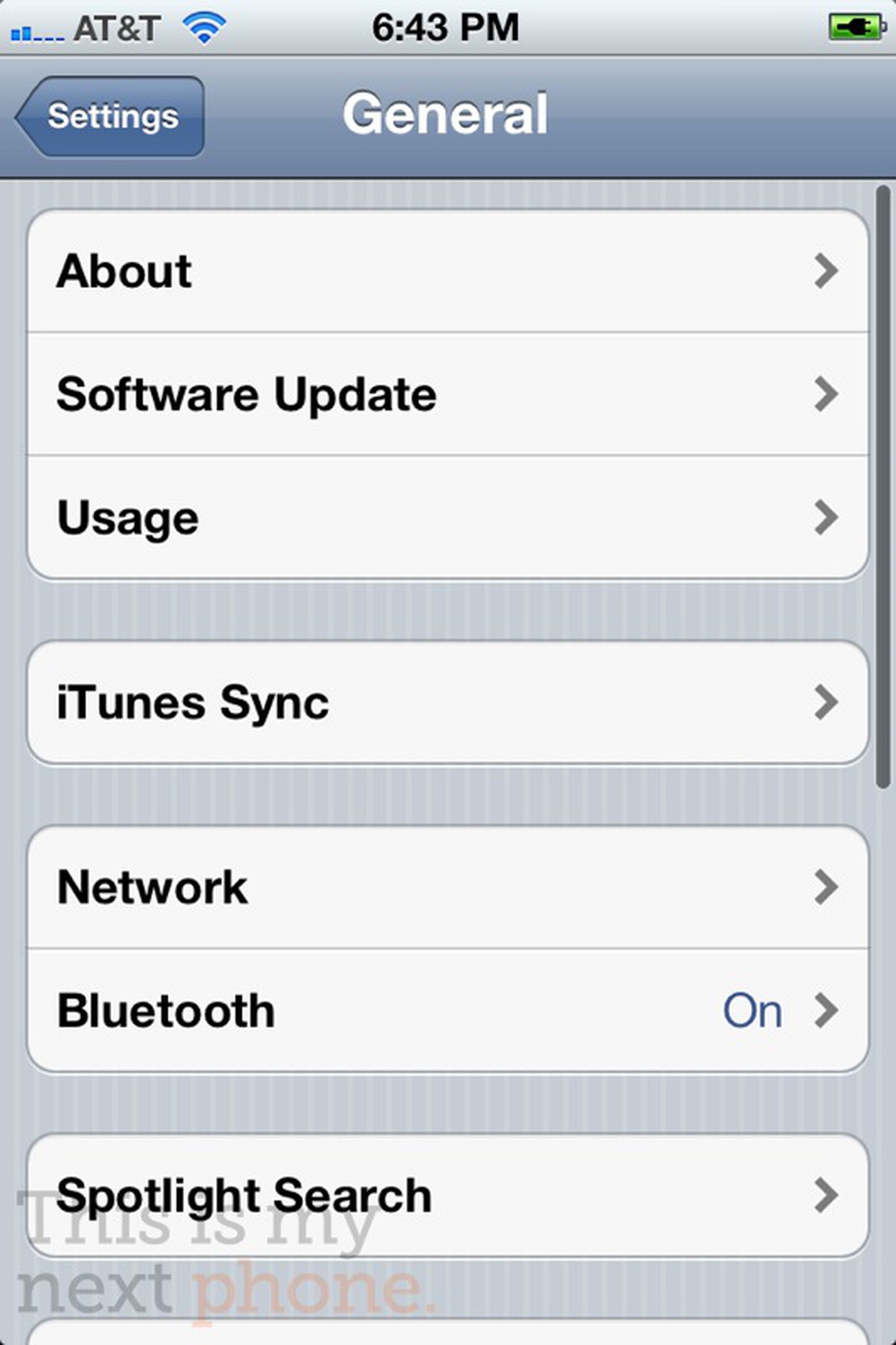 Apple iOS5 Developer Build screenshots