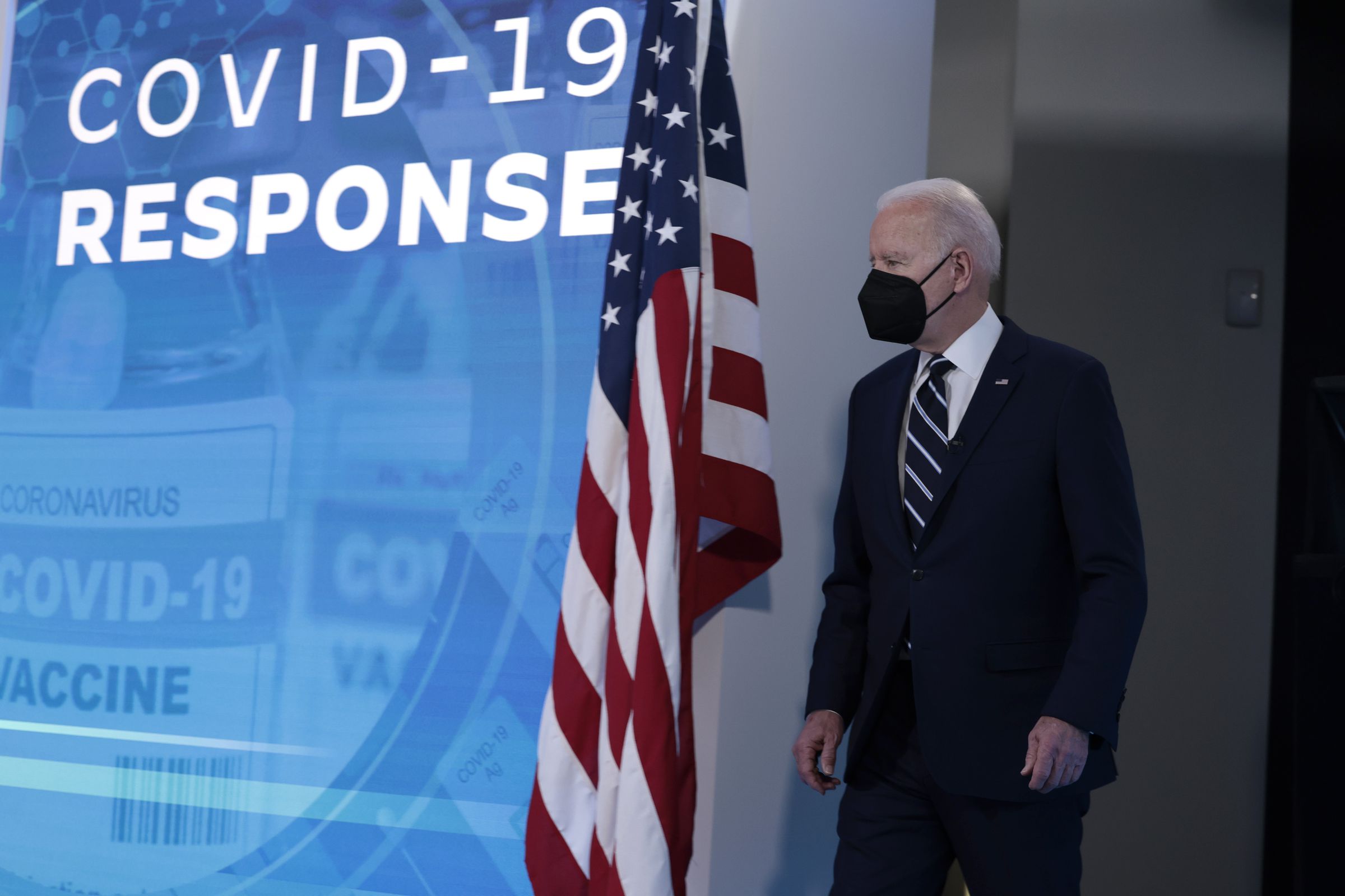 President Biden Delivers Remarks On Administration’s Covid-19 Response