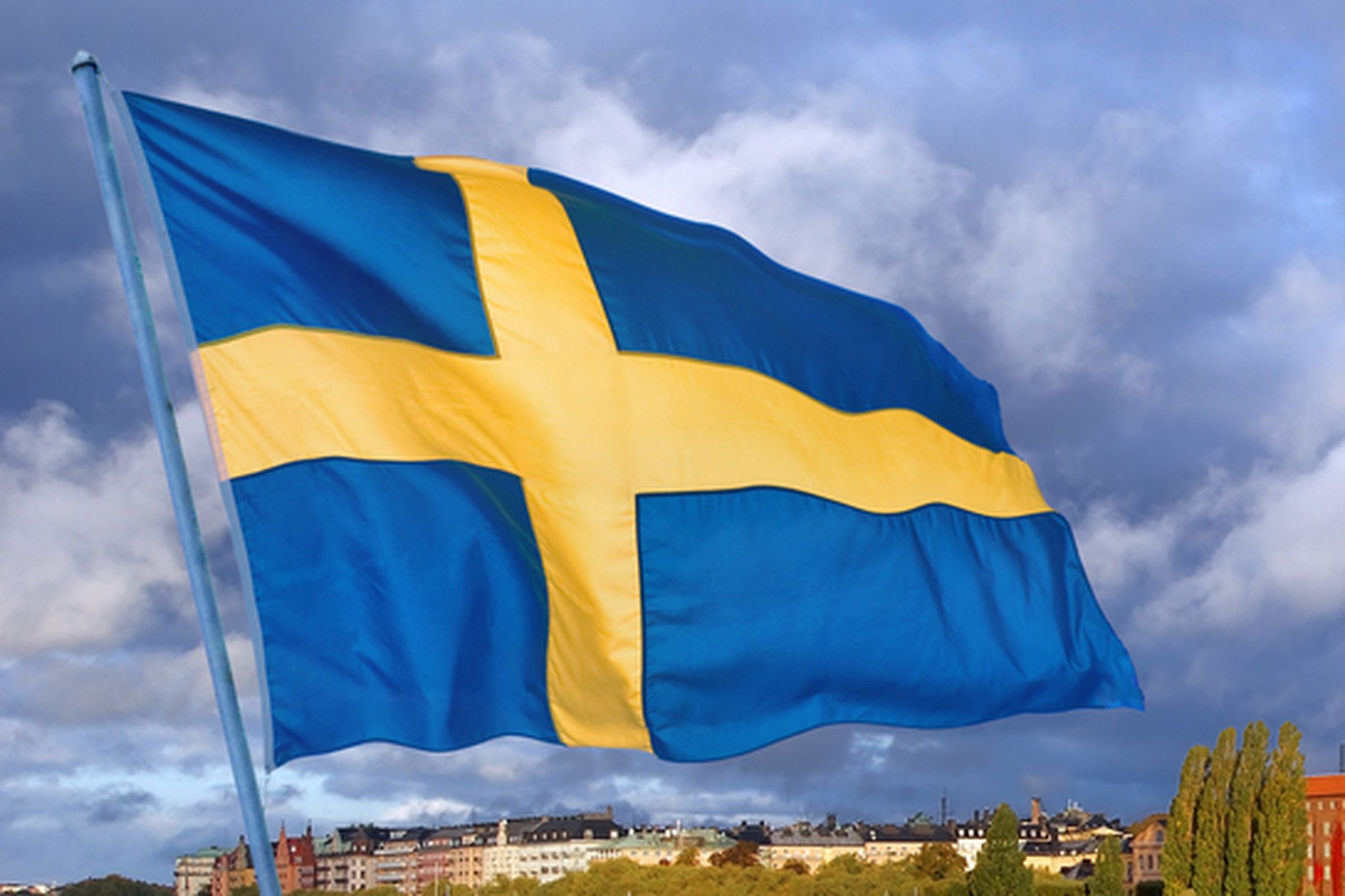 Swedish flag (Shutterstock)