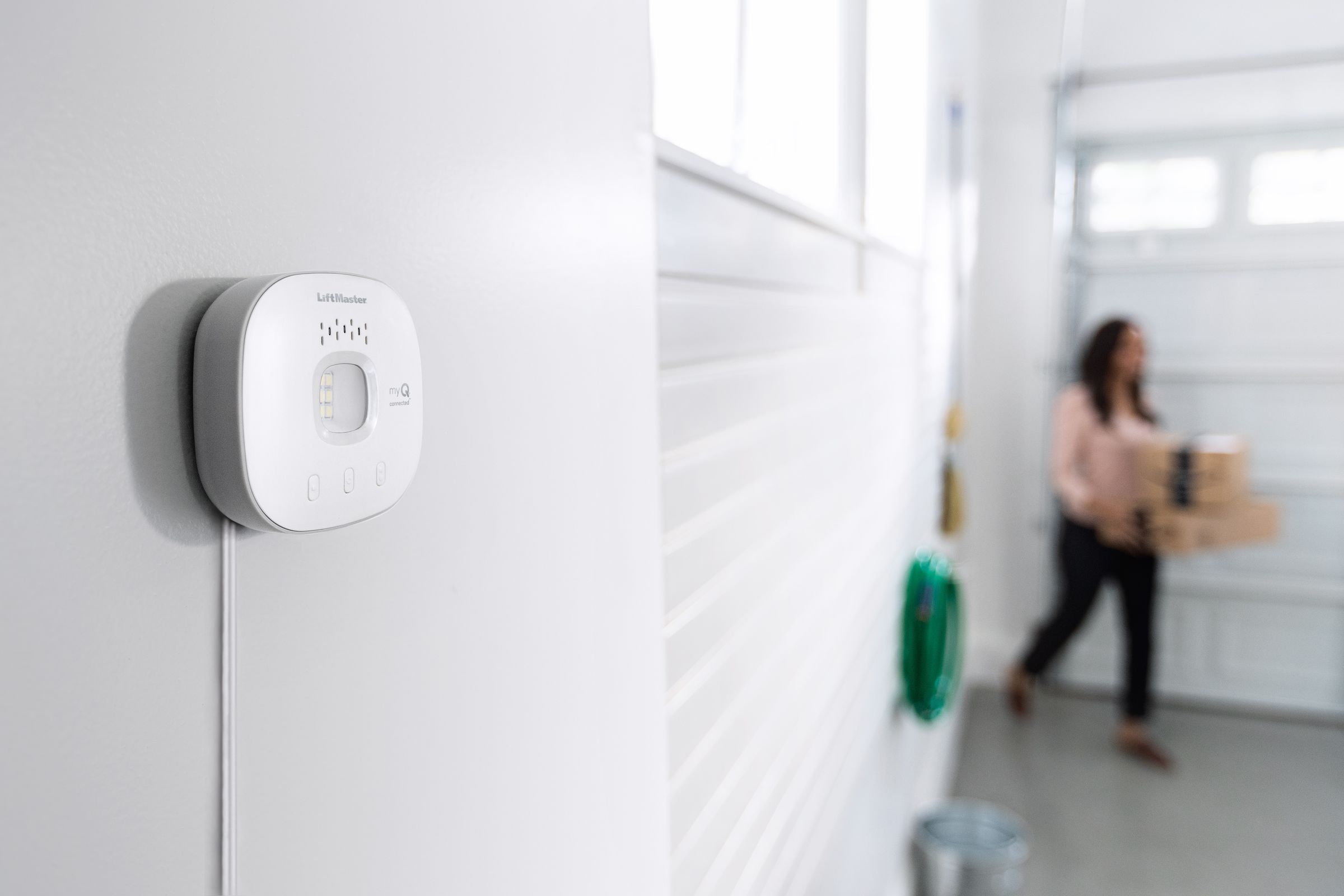 Chamberlain’s MyQ smart garage door controller allows you to open and close and monitor your door from anywhere. 