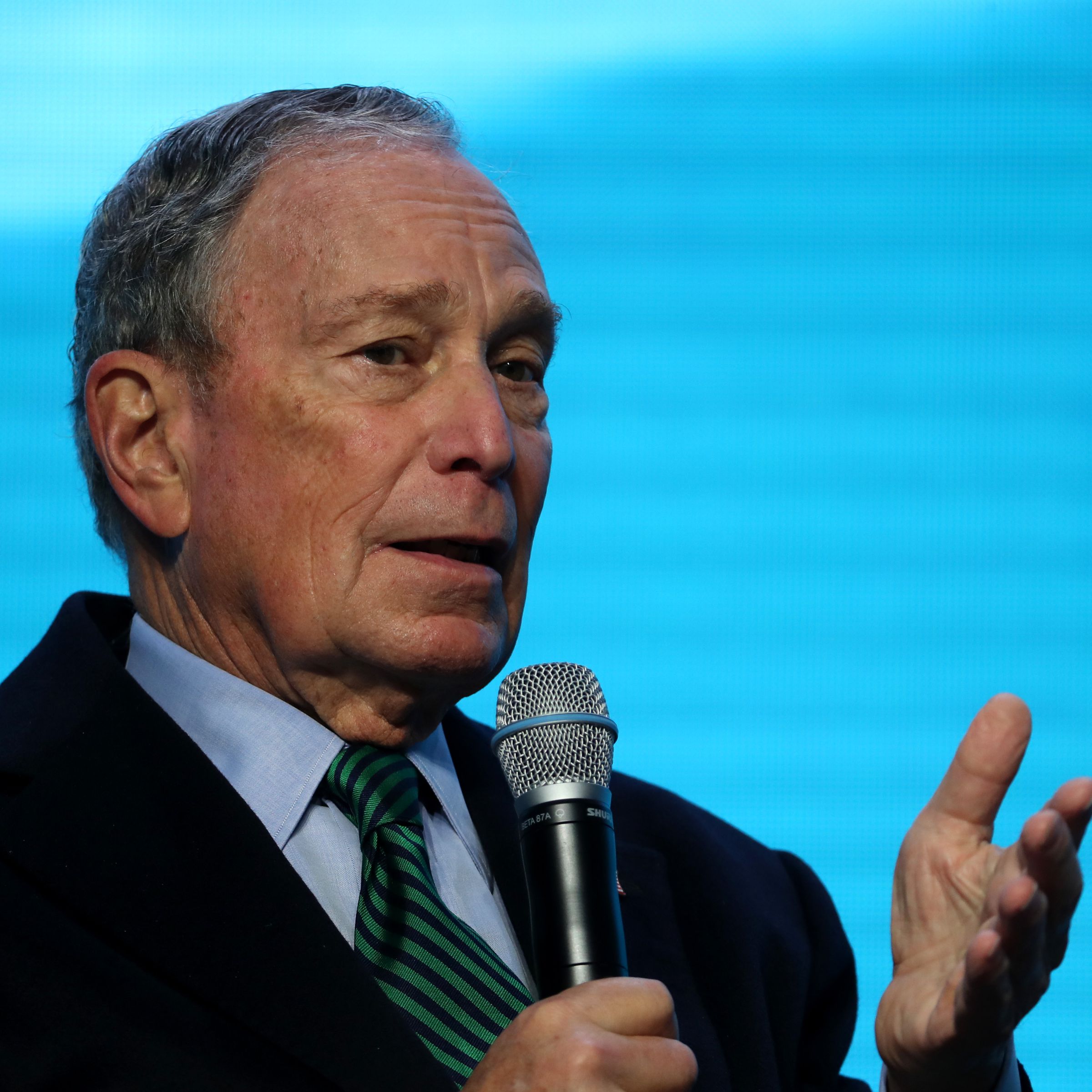 Democratic Presidential Candidate Mike Bloomberg Speaks On Climate Change At The American Geophysical Union Conference