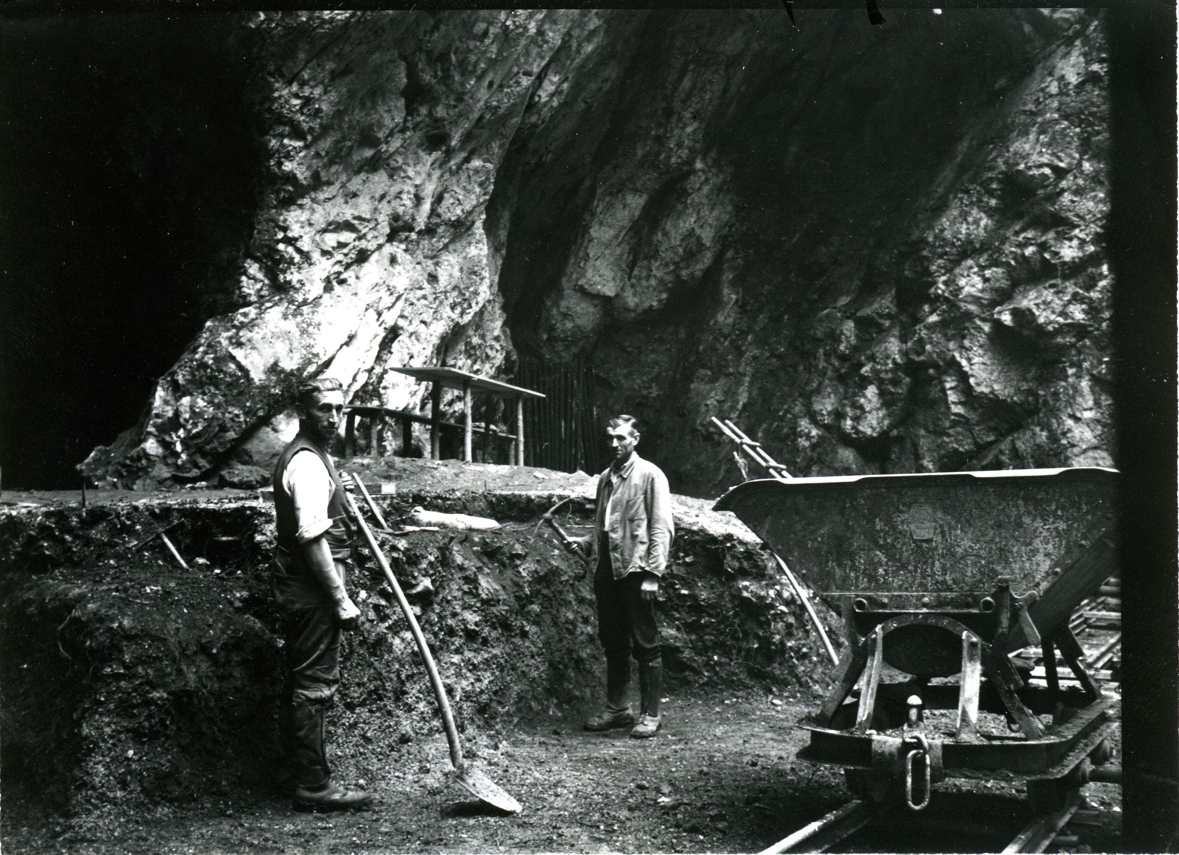 The German cave where the Neanderthal thigh bone was discovered in 1937.