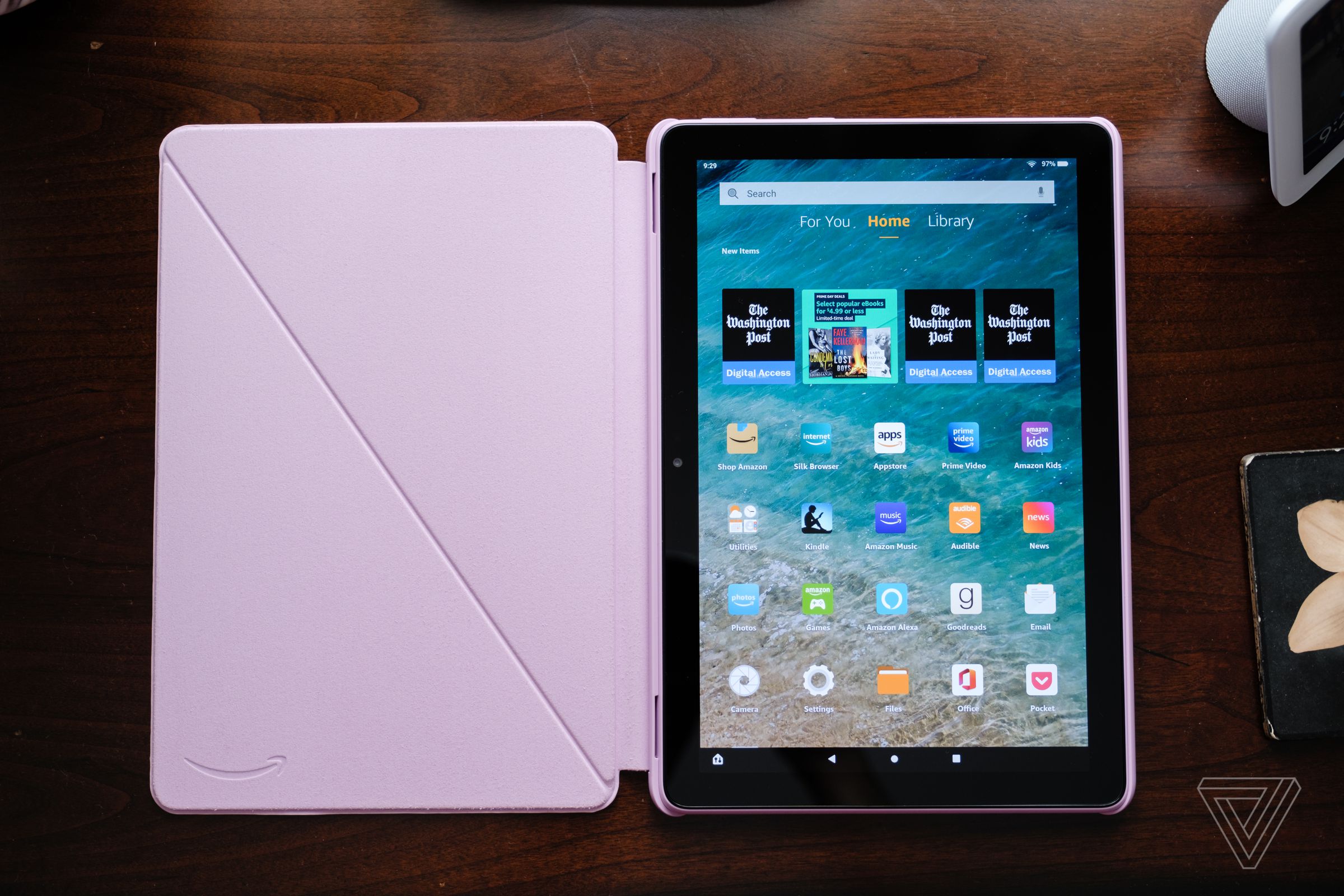 Amazon’s Fire HD 10 tablet offers a great display for the price.