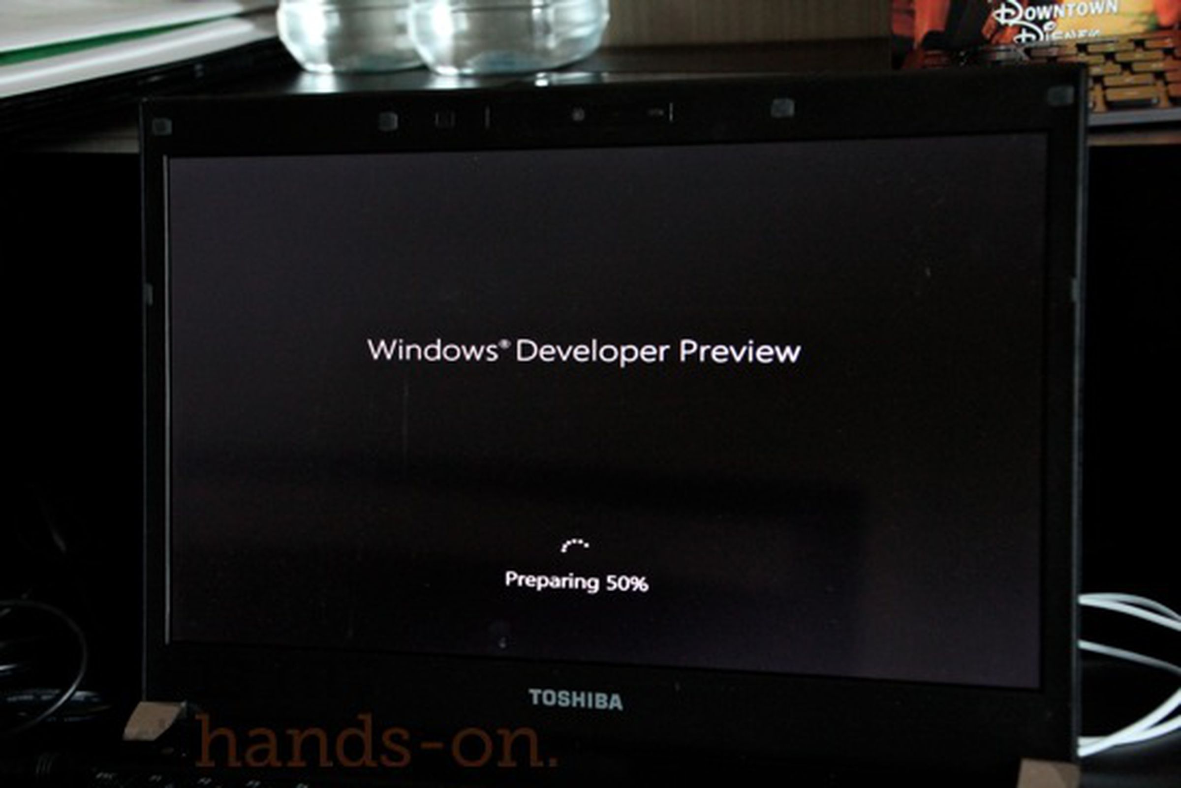 Windows 8 on a laptop hands-on photos
