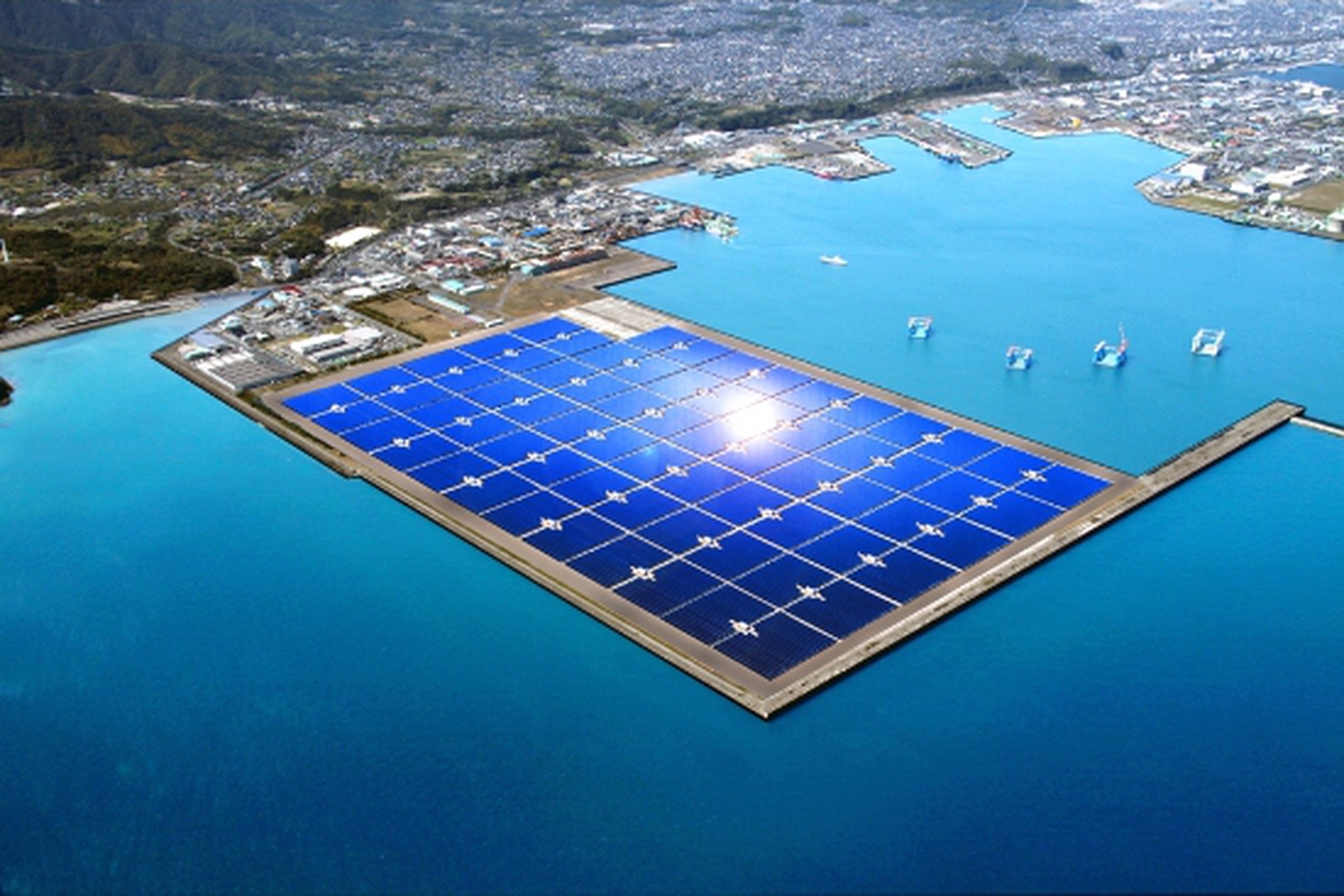 Kyocera Solar Power plant Kagoshima
