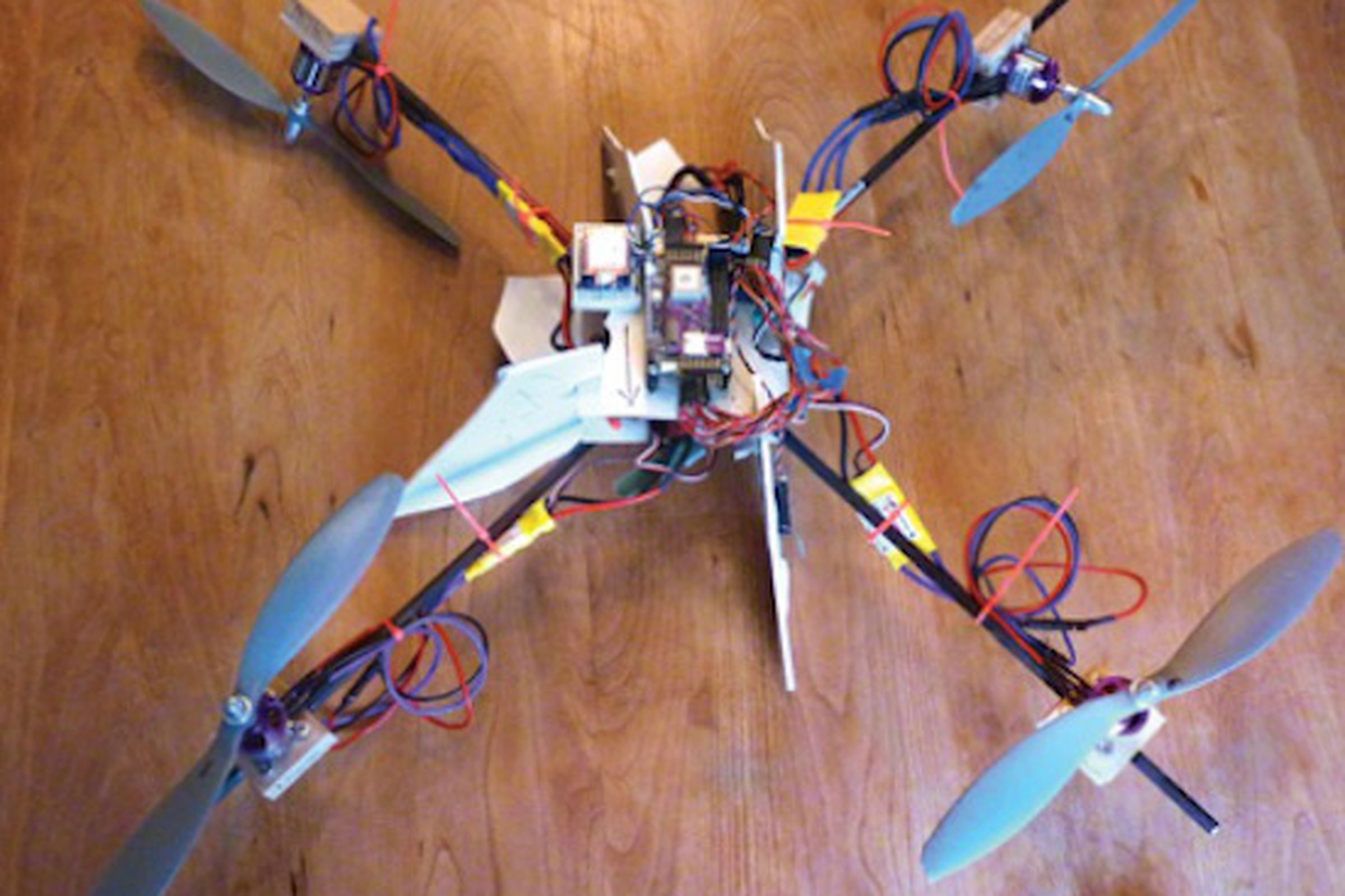 Child tracking quadcopter