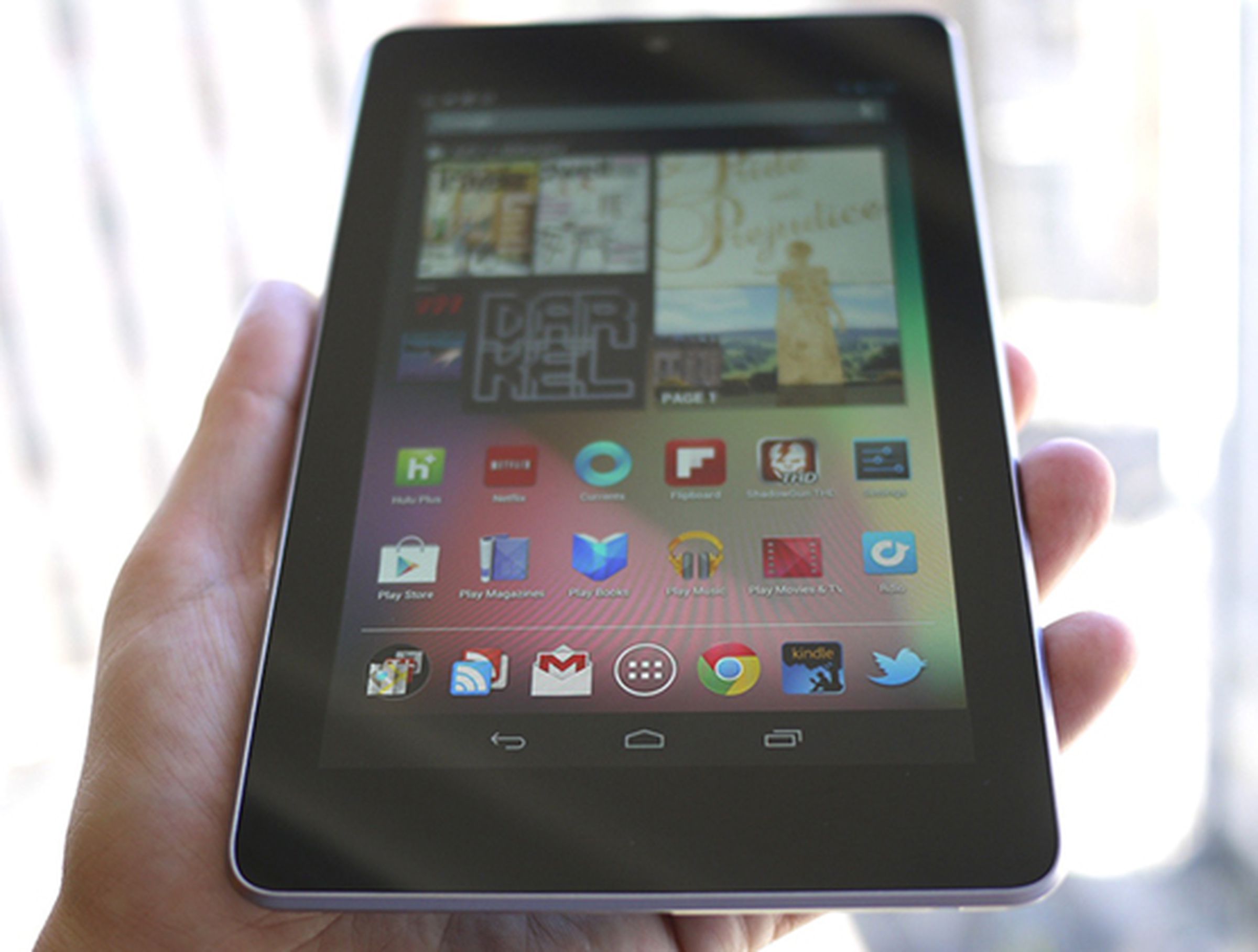 The 2012 Nexus 7, powered by Android