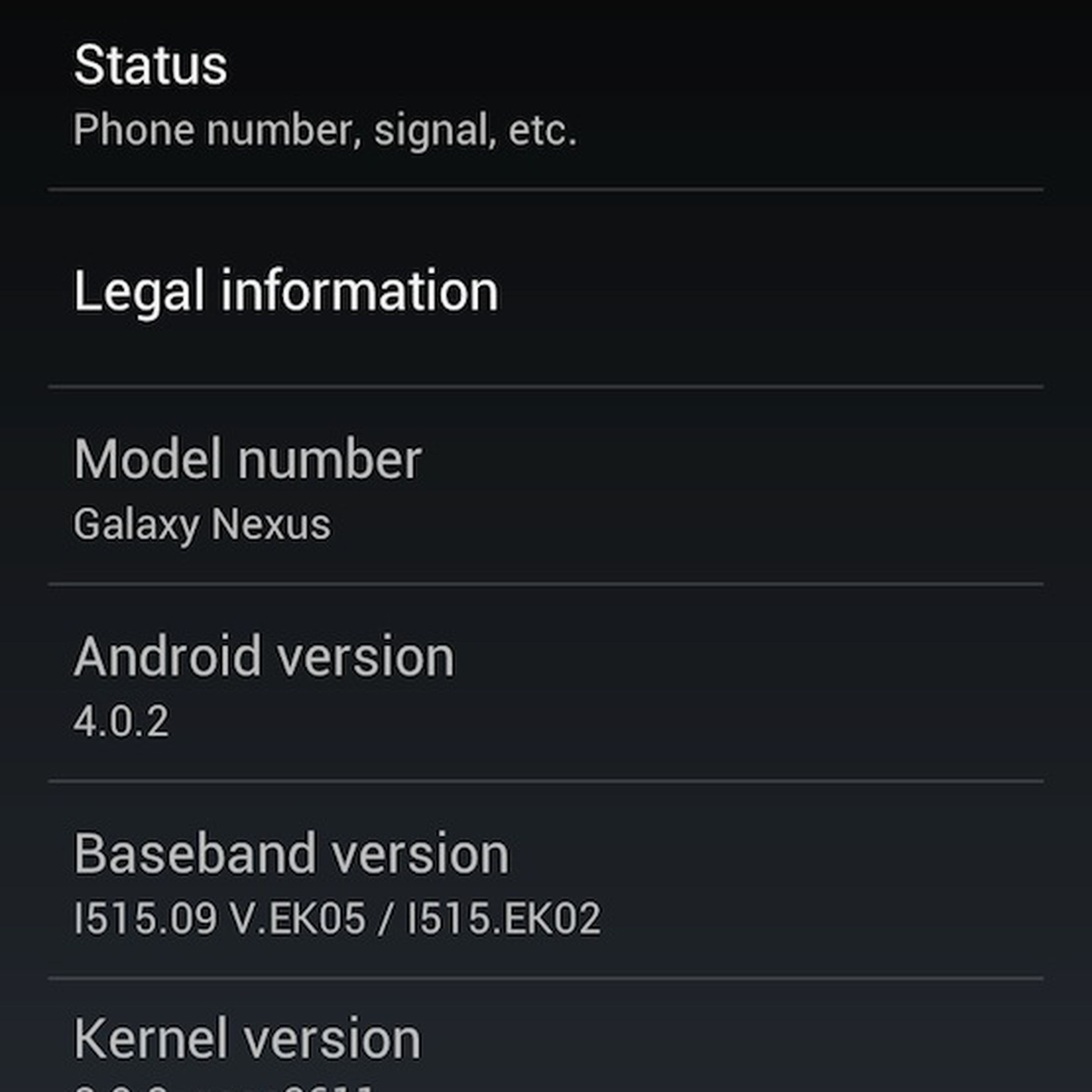 Galaxy Nexus 4.0.2 Watermarked