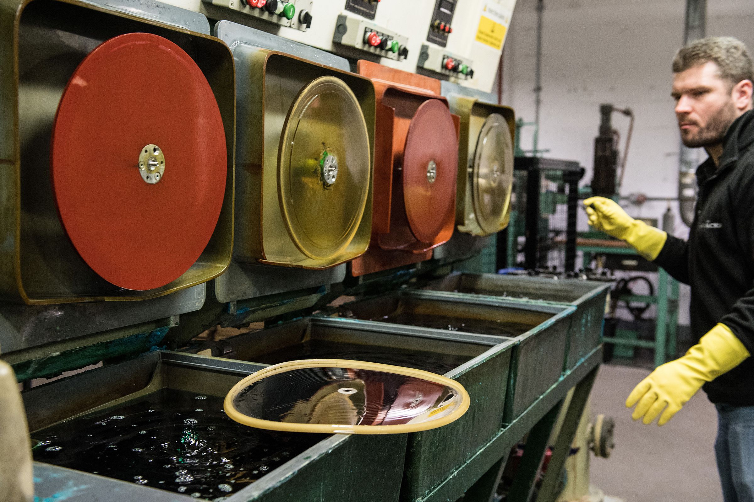 Records Are Made At The Vinyl Factory In Hayes
