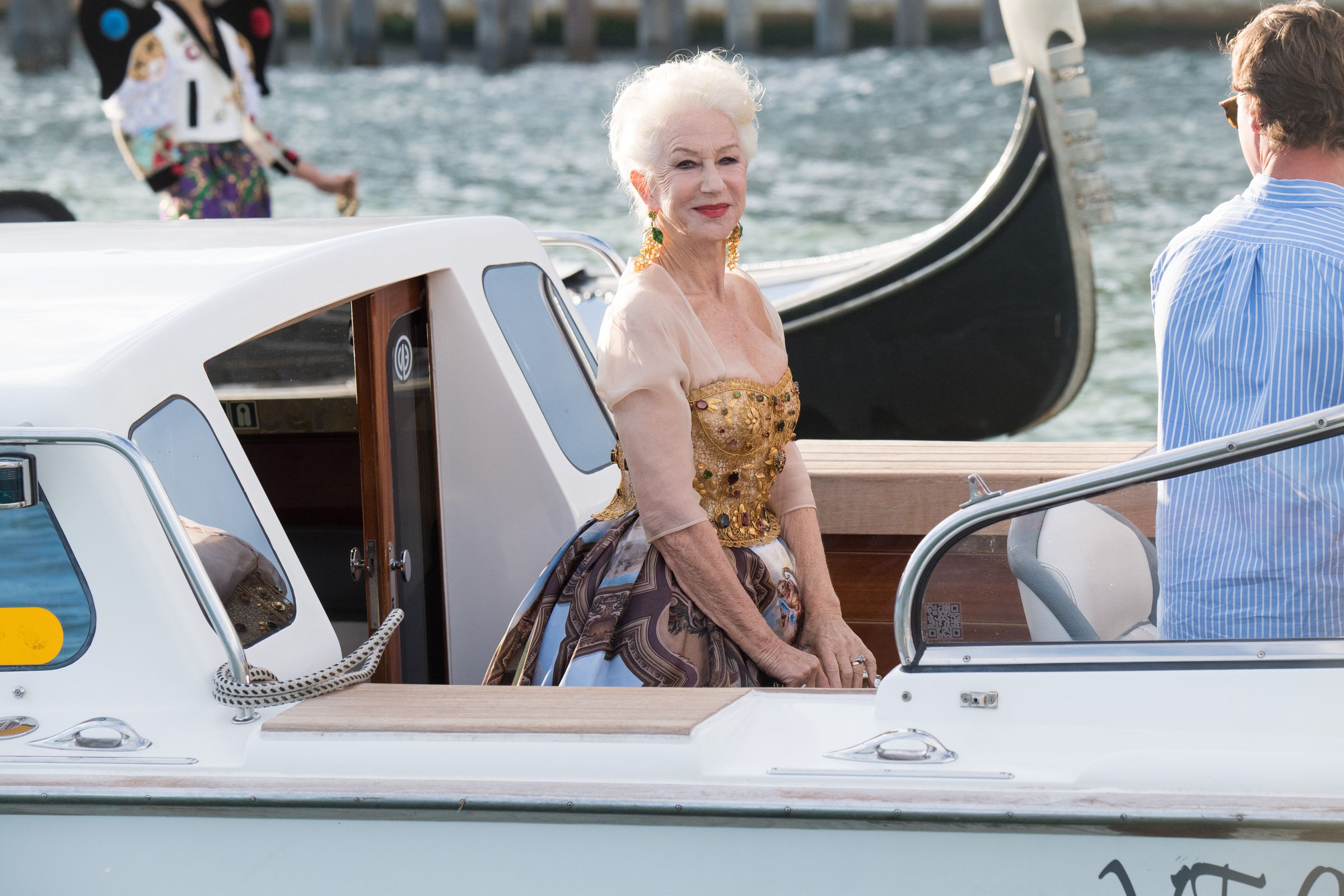Celebrity Sightings During the Dolce&amp;Gabbana Alta Moda In Venice