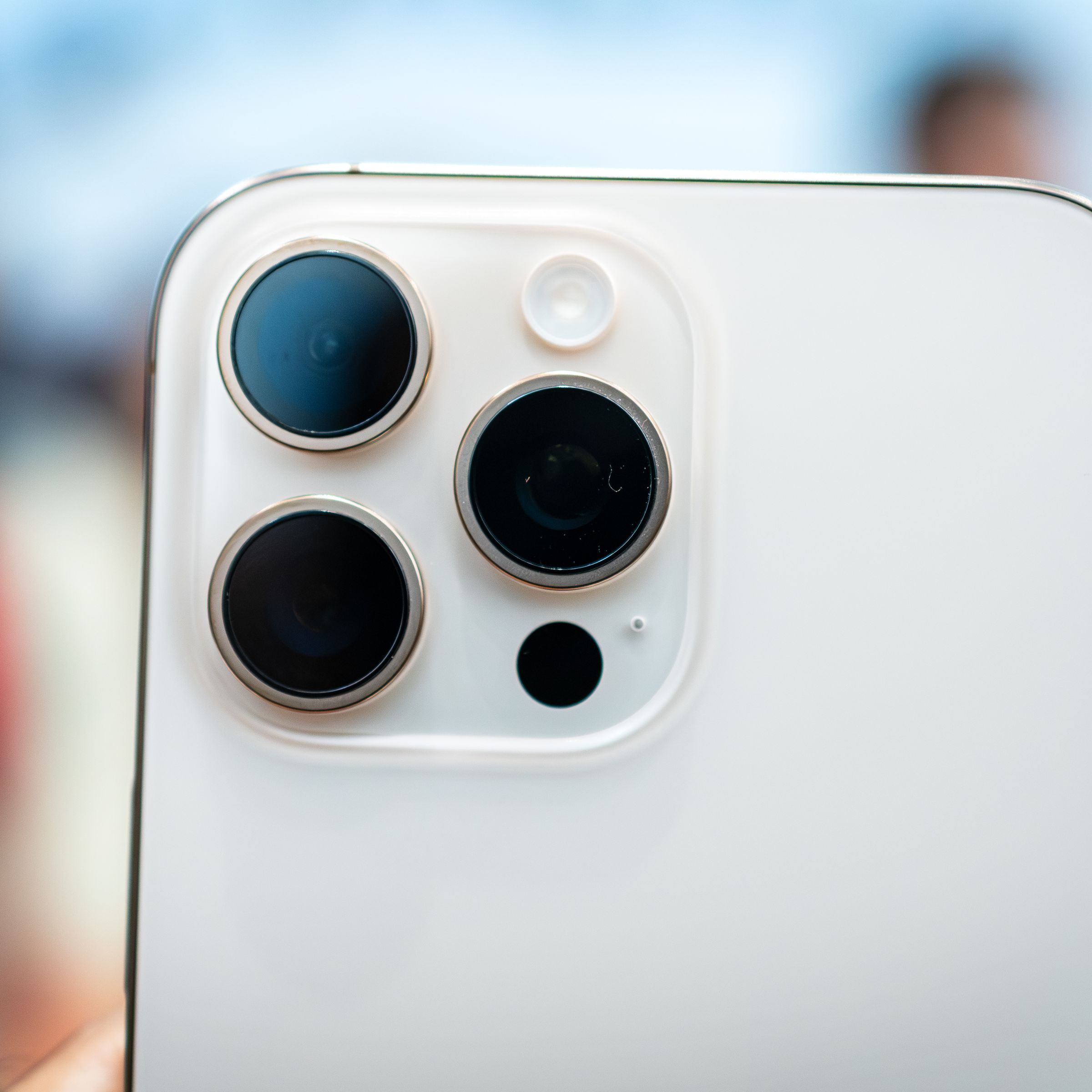 A picture of the iPhone 16 Pro cameras.