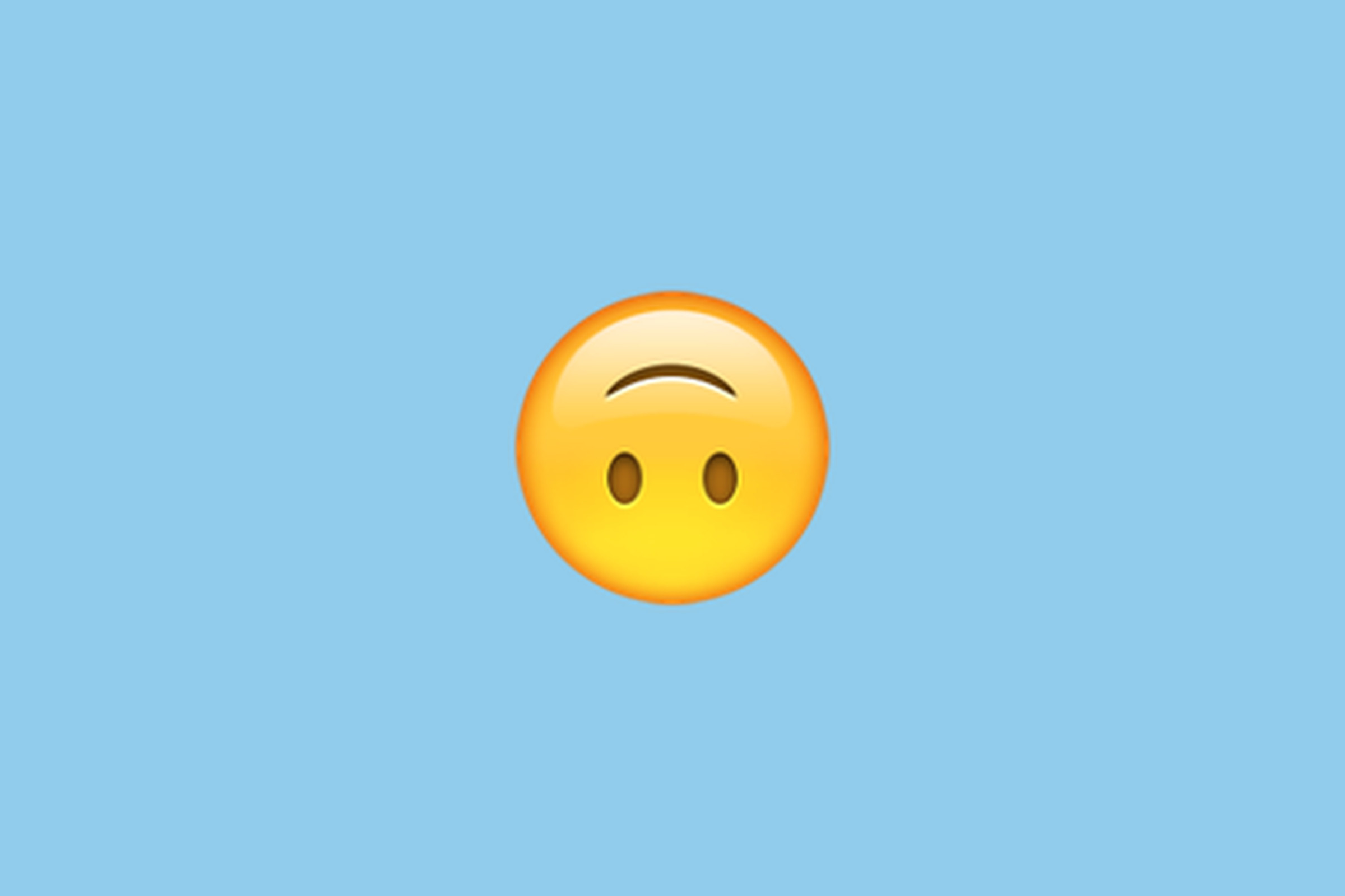 Upside Down Emoji