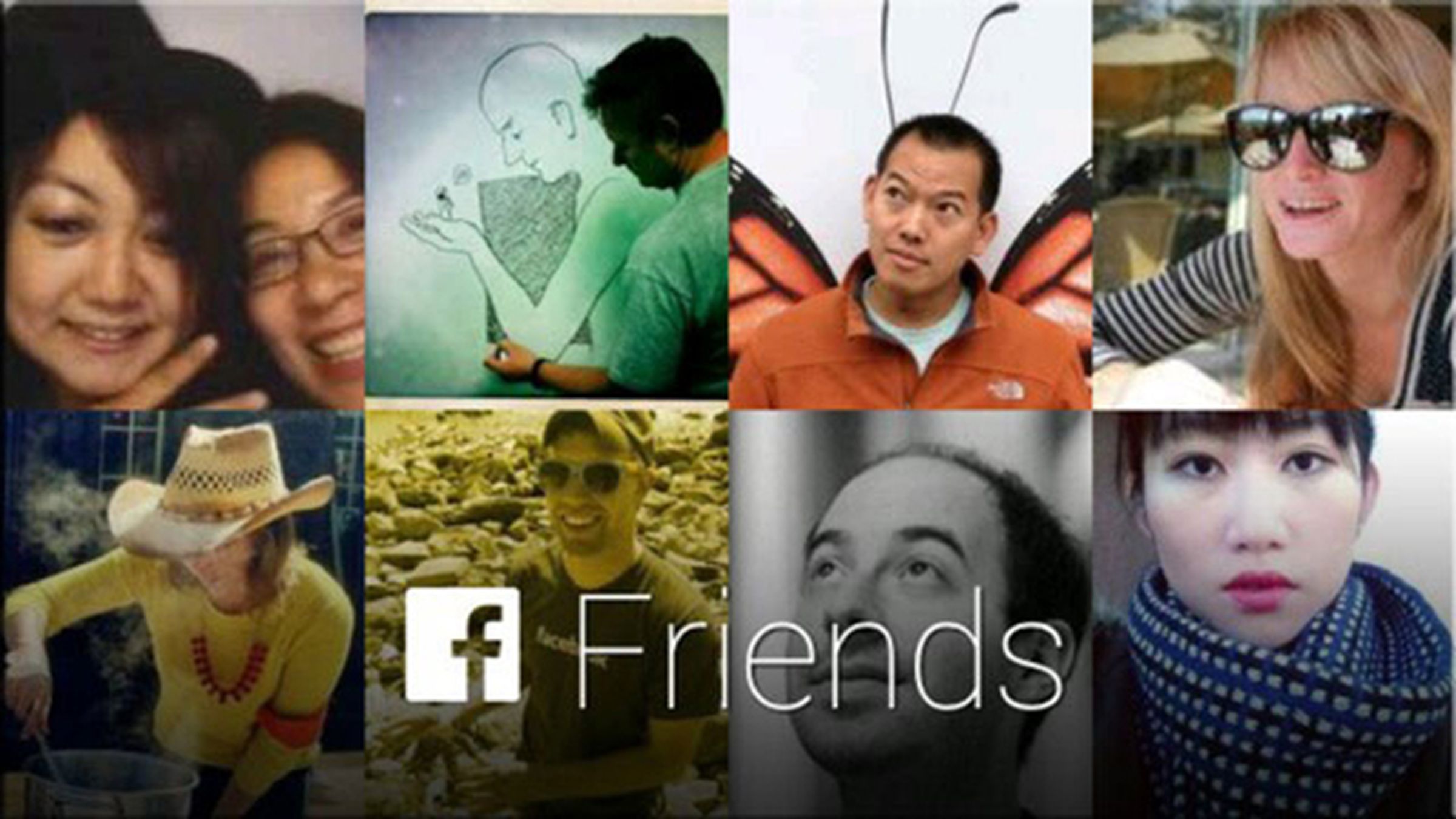 Facebook for Google Glass screenshots