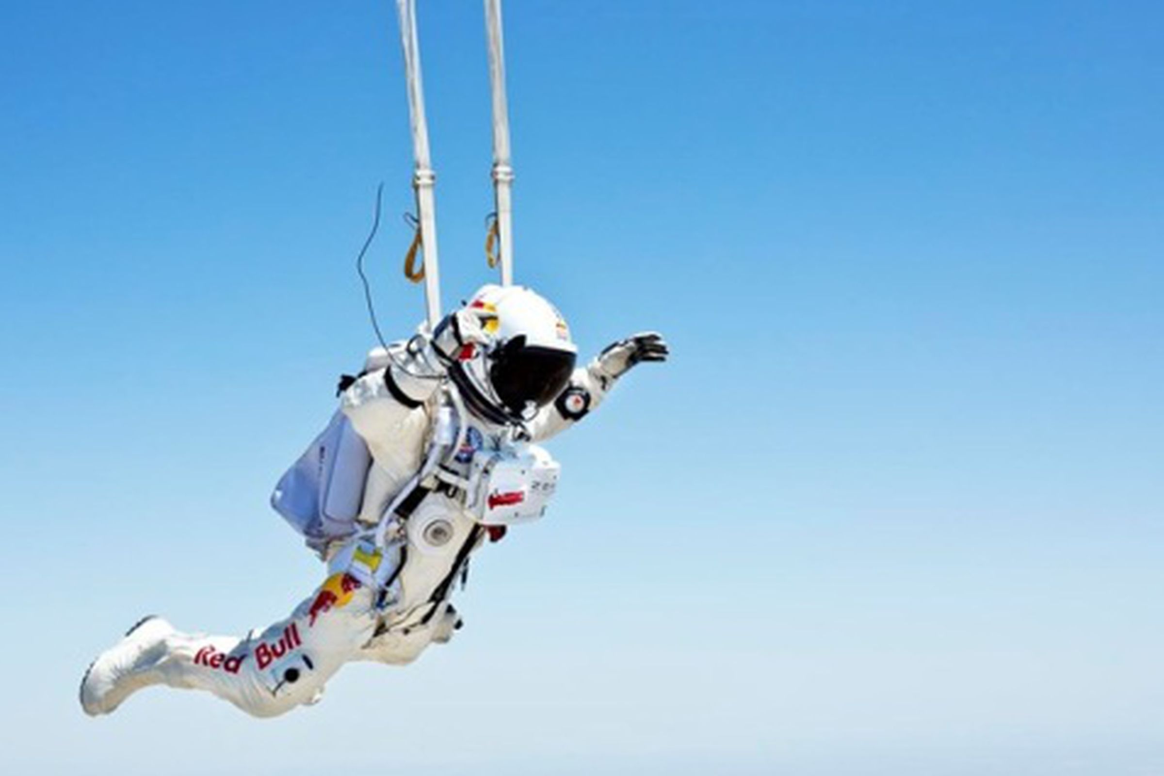 Red Bull supersonic free fall
