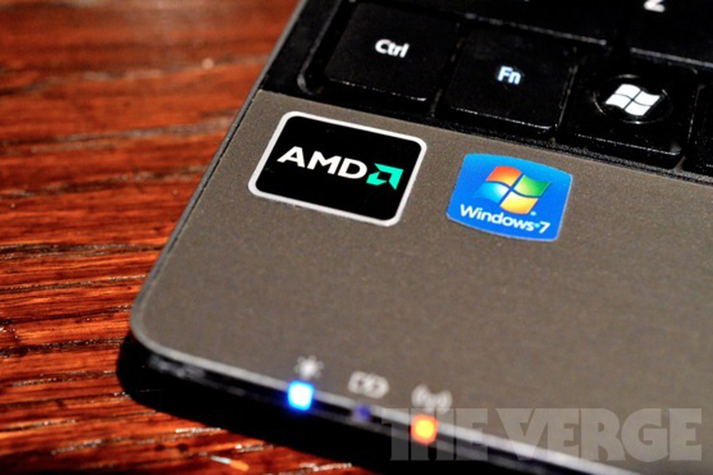 amd logo on laptop big