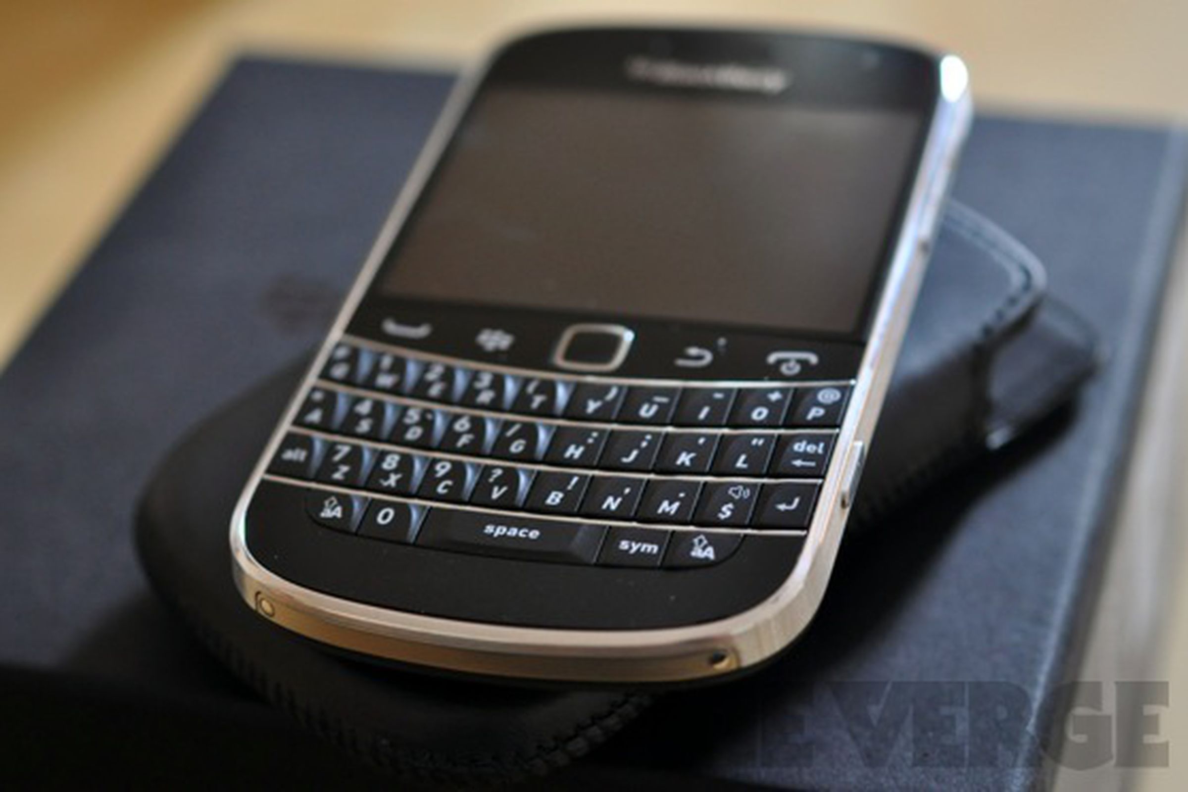 BlackBerry leather