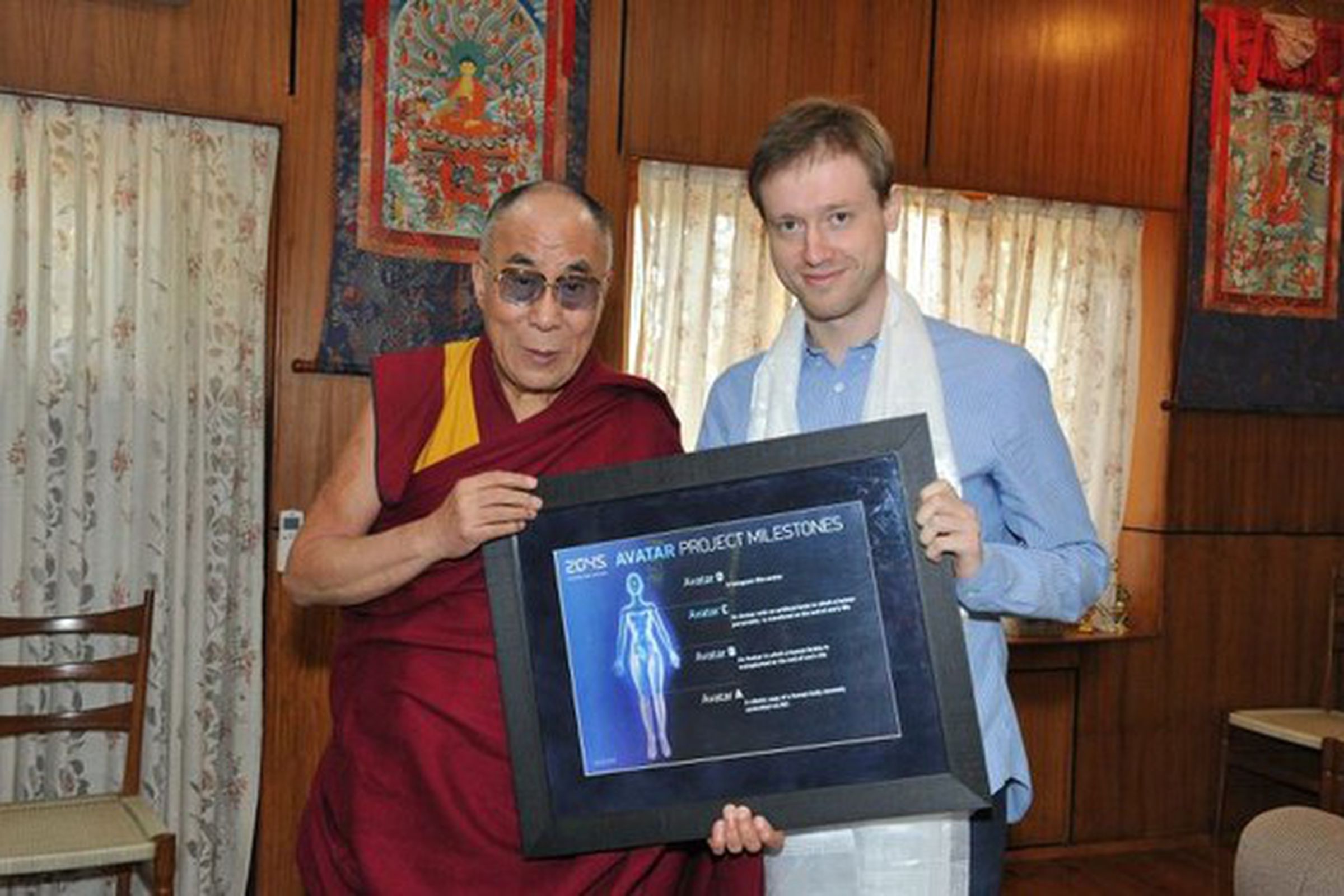 Dmitry Itskov & Dalai Lama