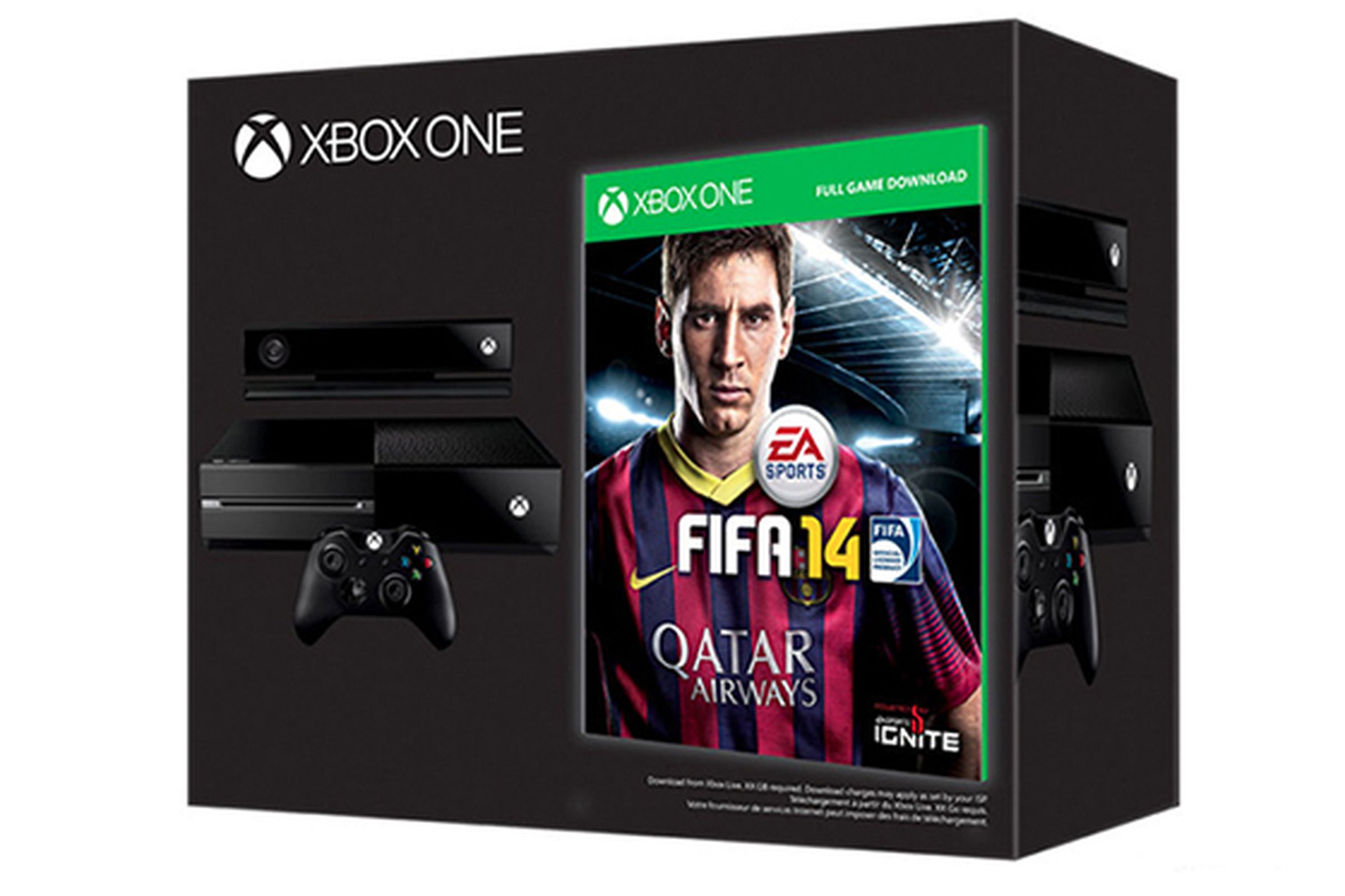 Fifa 14 Xbox One box