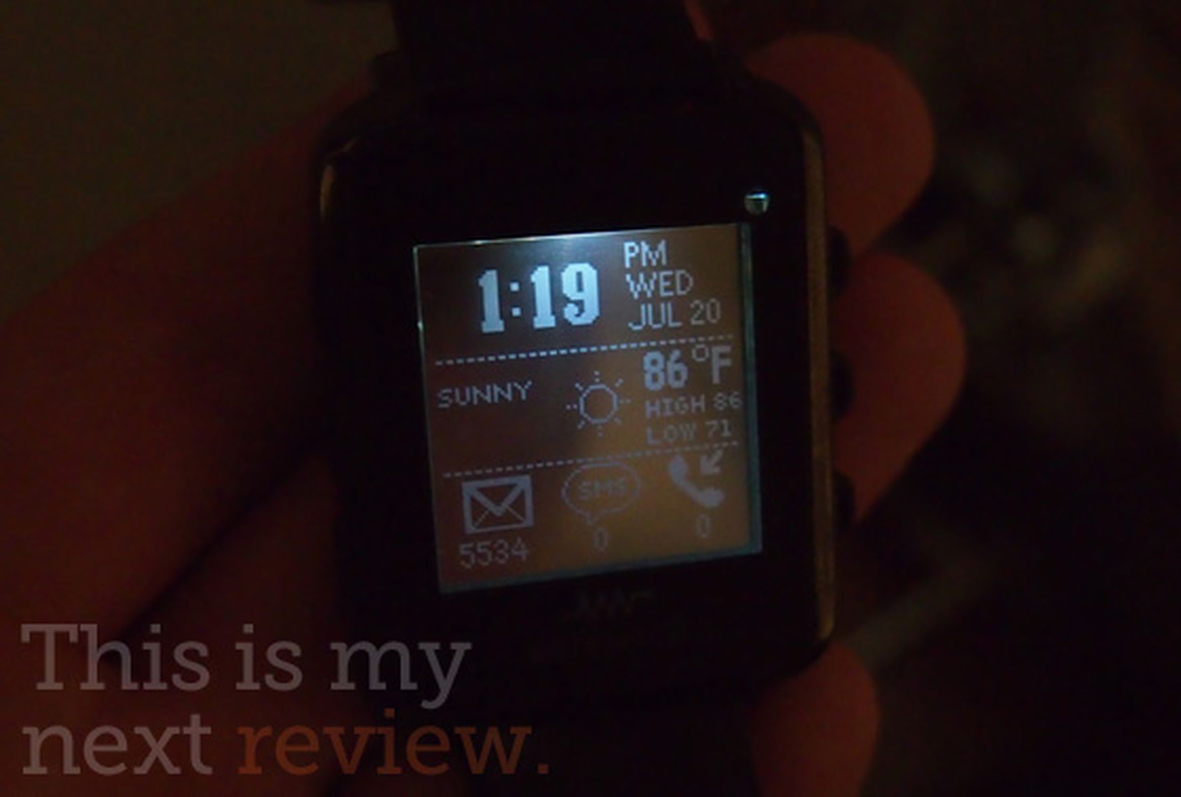 Metawatch Prototype Review Pictures