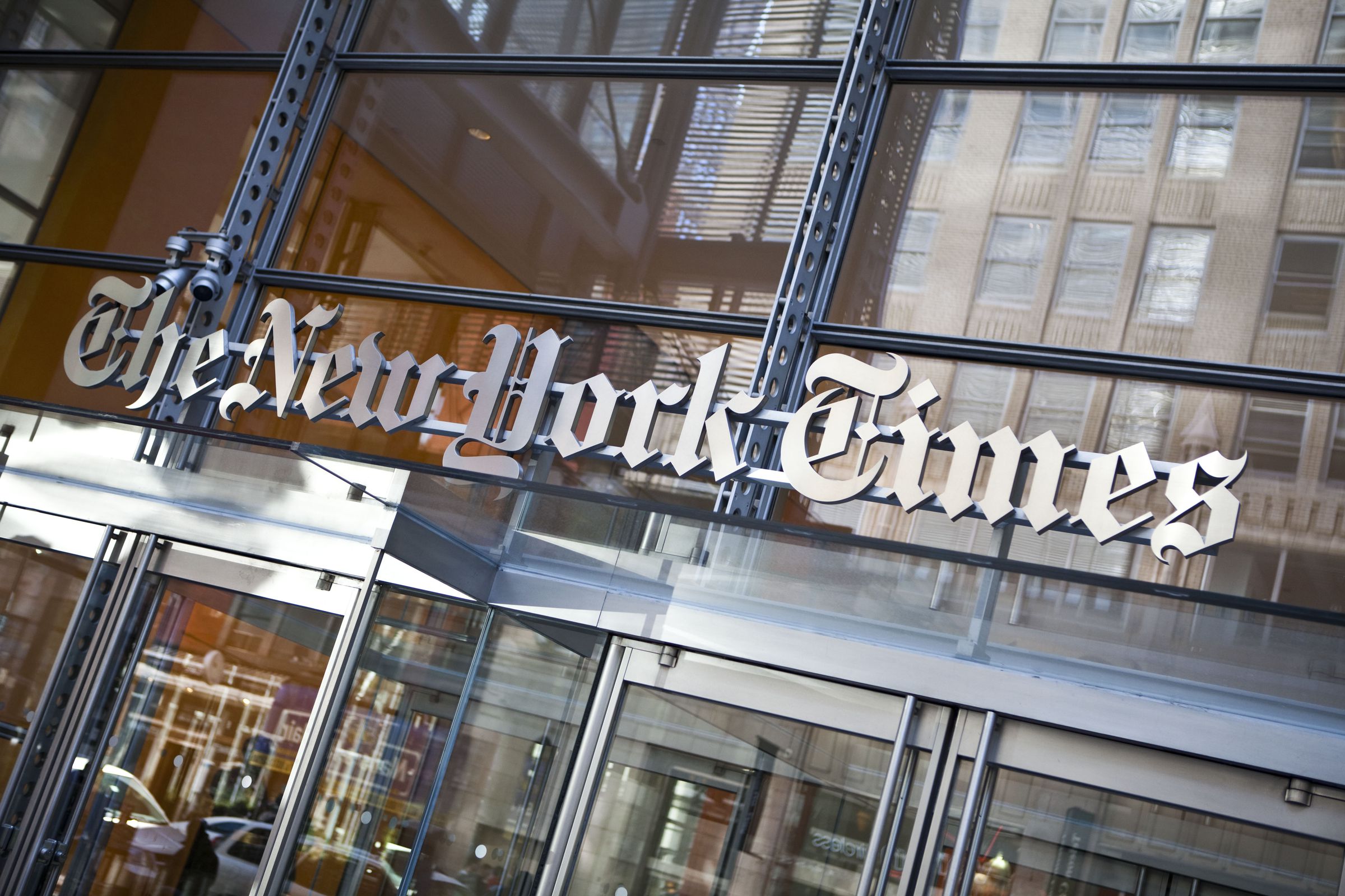 New York Times' Quarterly Profits Falls 58 Percent