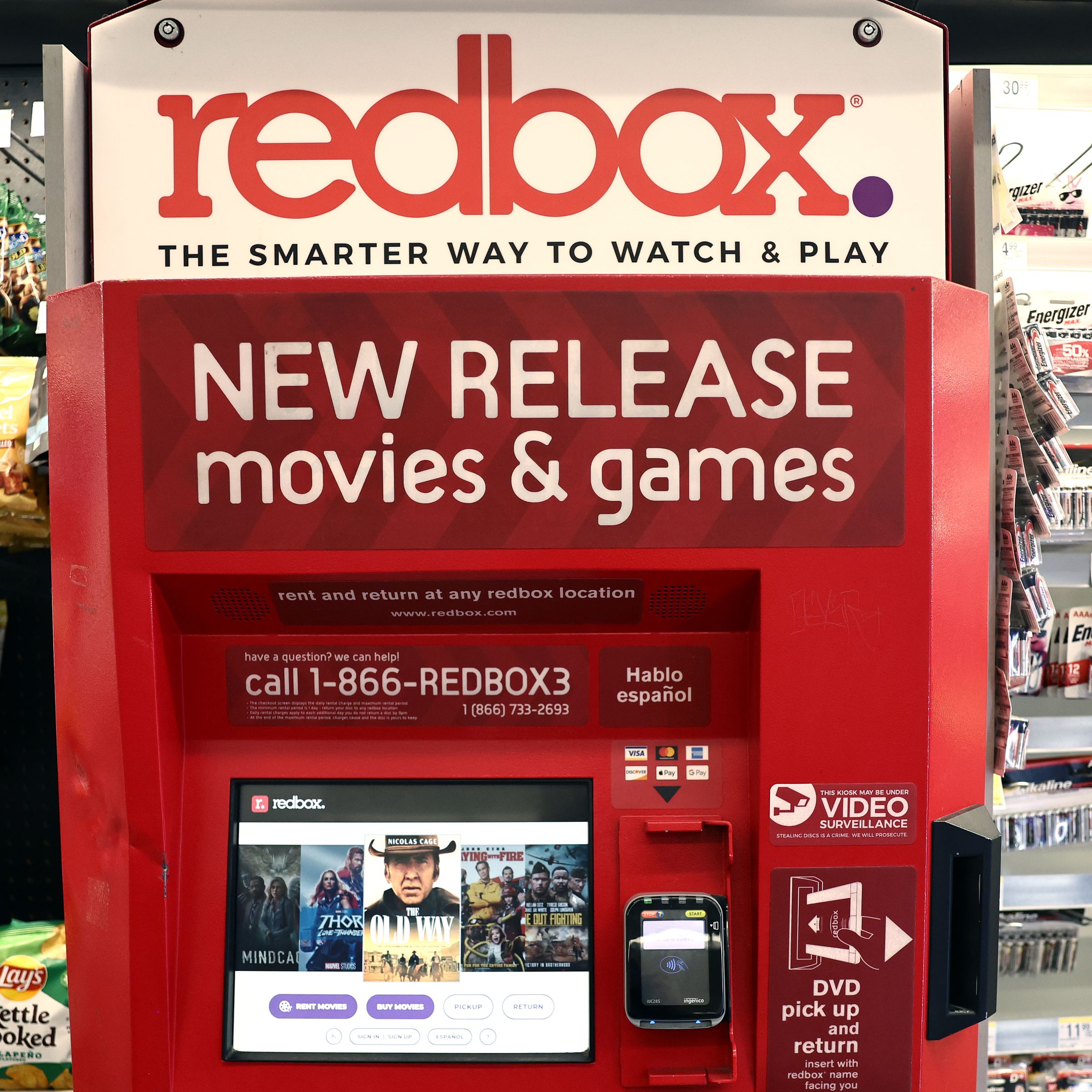 Redbox Parent Company Files For Bankruptcy