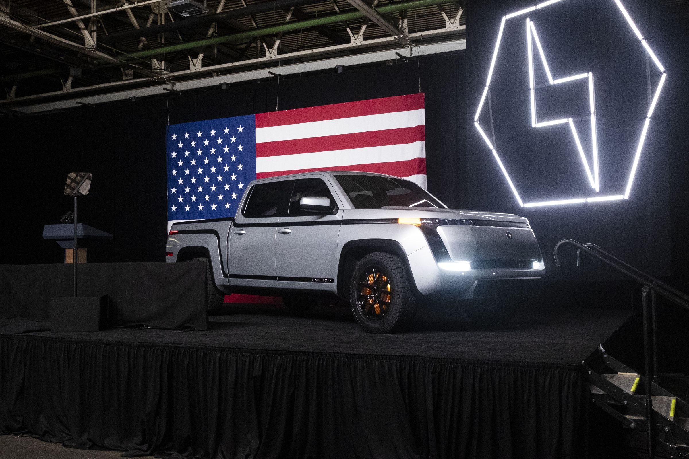 Lordstown Motors Endurance All-Electric Pickup Truck Reveal Event