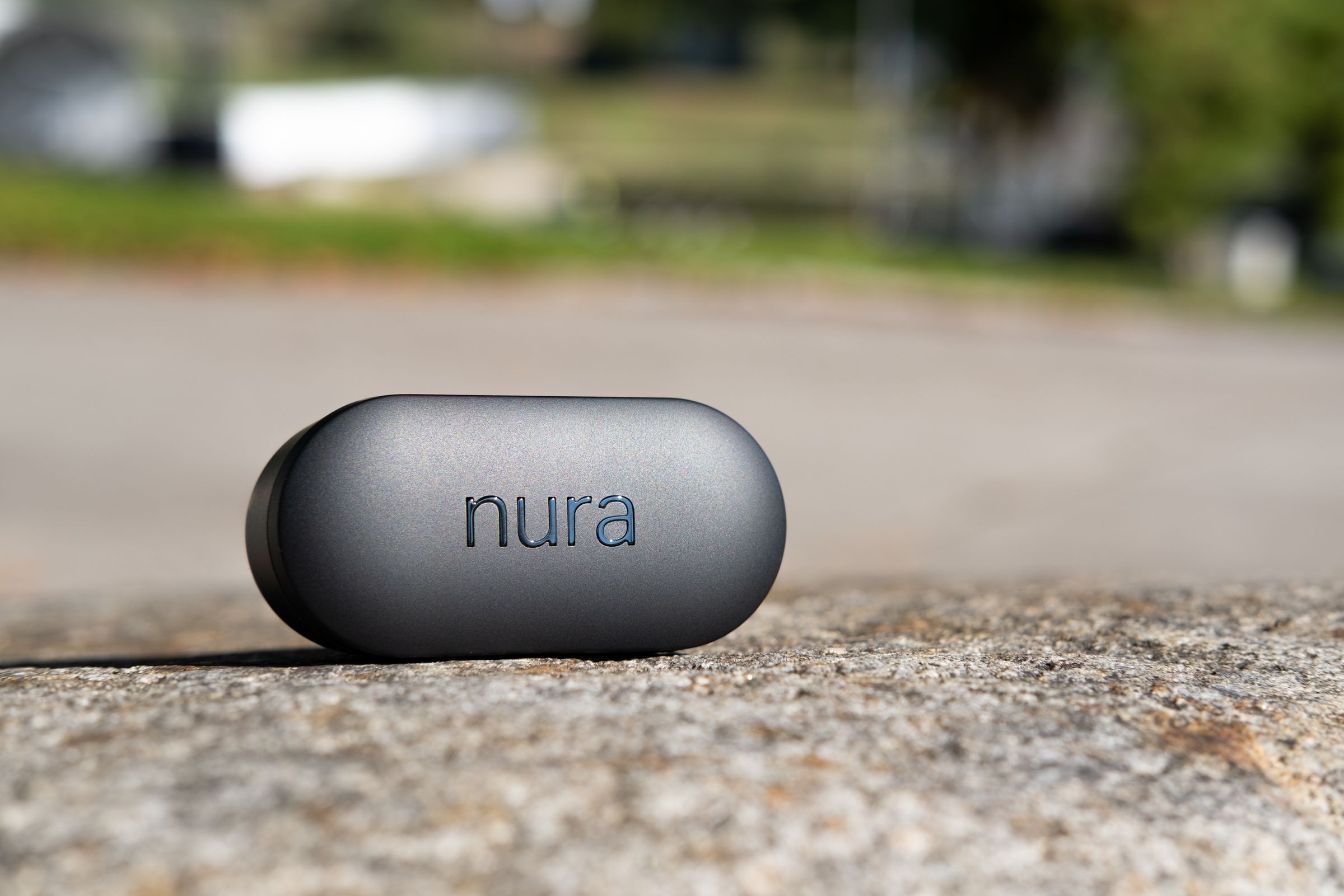 NuraTrue Pro charging case.
