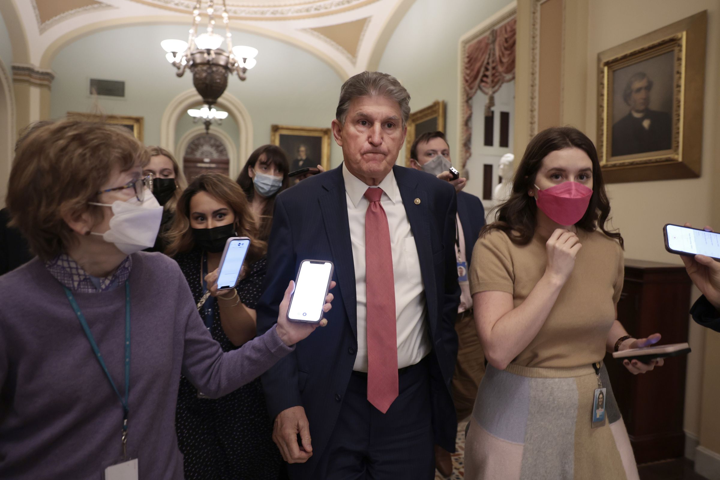 Senate Democrats Meet on Capitol Hill