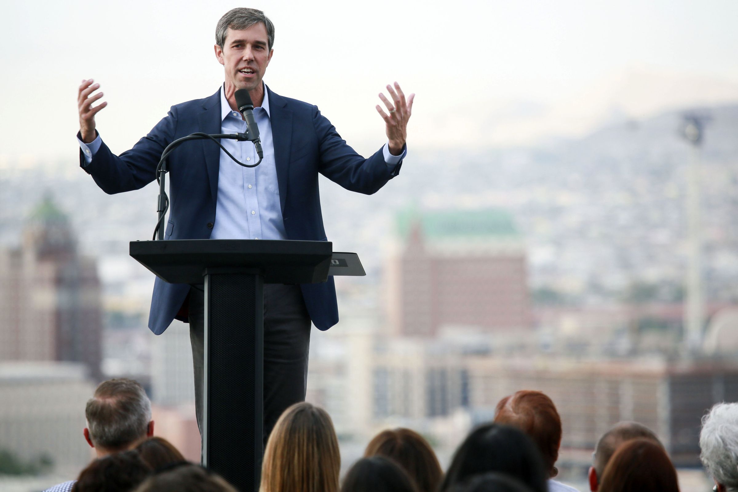 Democratic Presidential Candidate Beto O’Rourke Gives Campaign Address In His Hometown Town Of El Paso, Texas