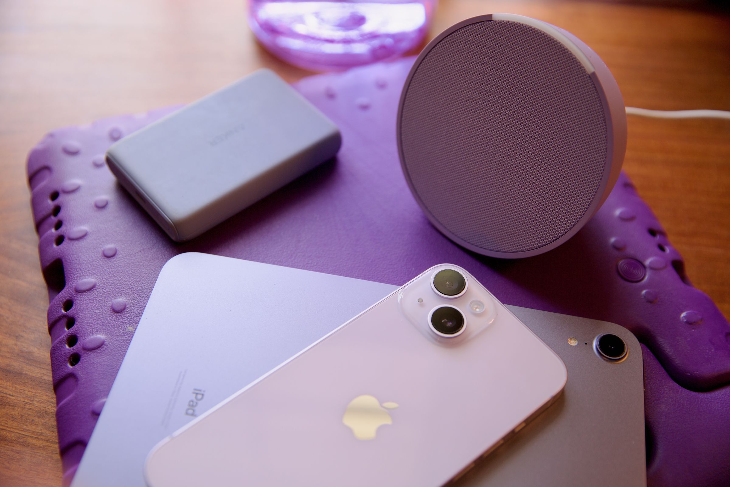 I may have a penchant for purple tech products, and the Pop fit right in.