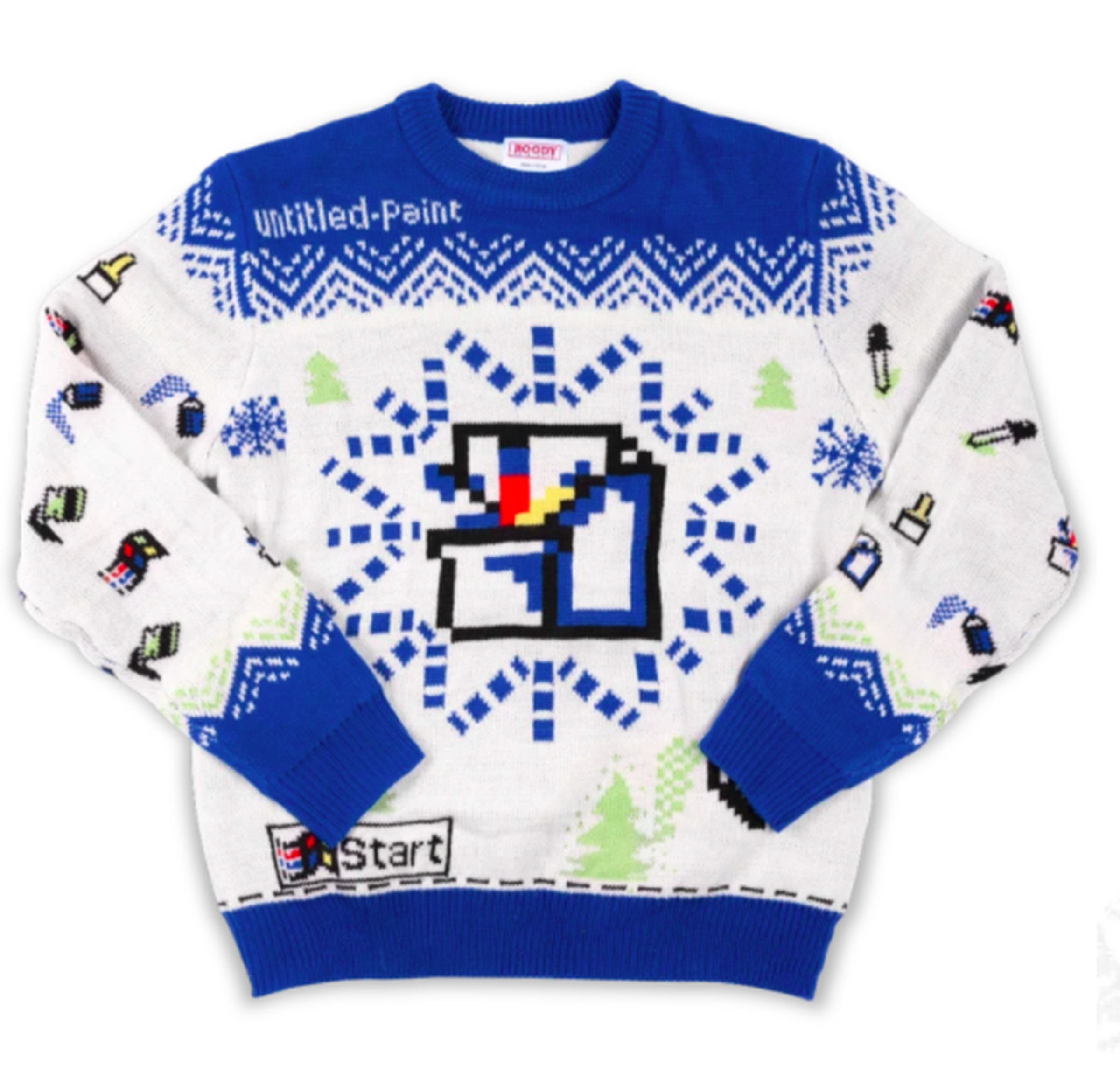 <em>The MS Paint Ugly Sweater features icons for all your favorite tools.</em>