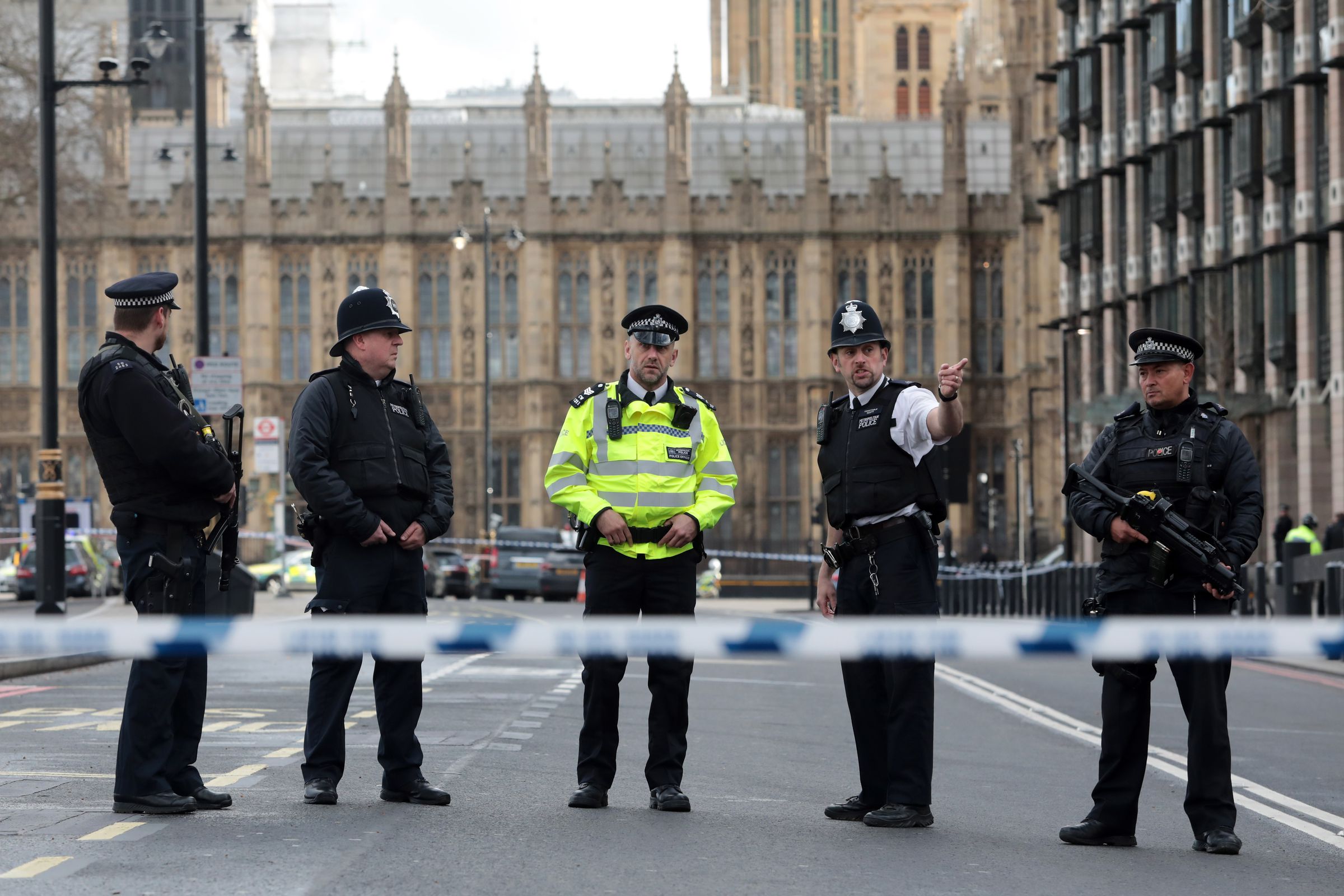 Firearms Incident Takes Place Outside Parliament