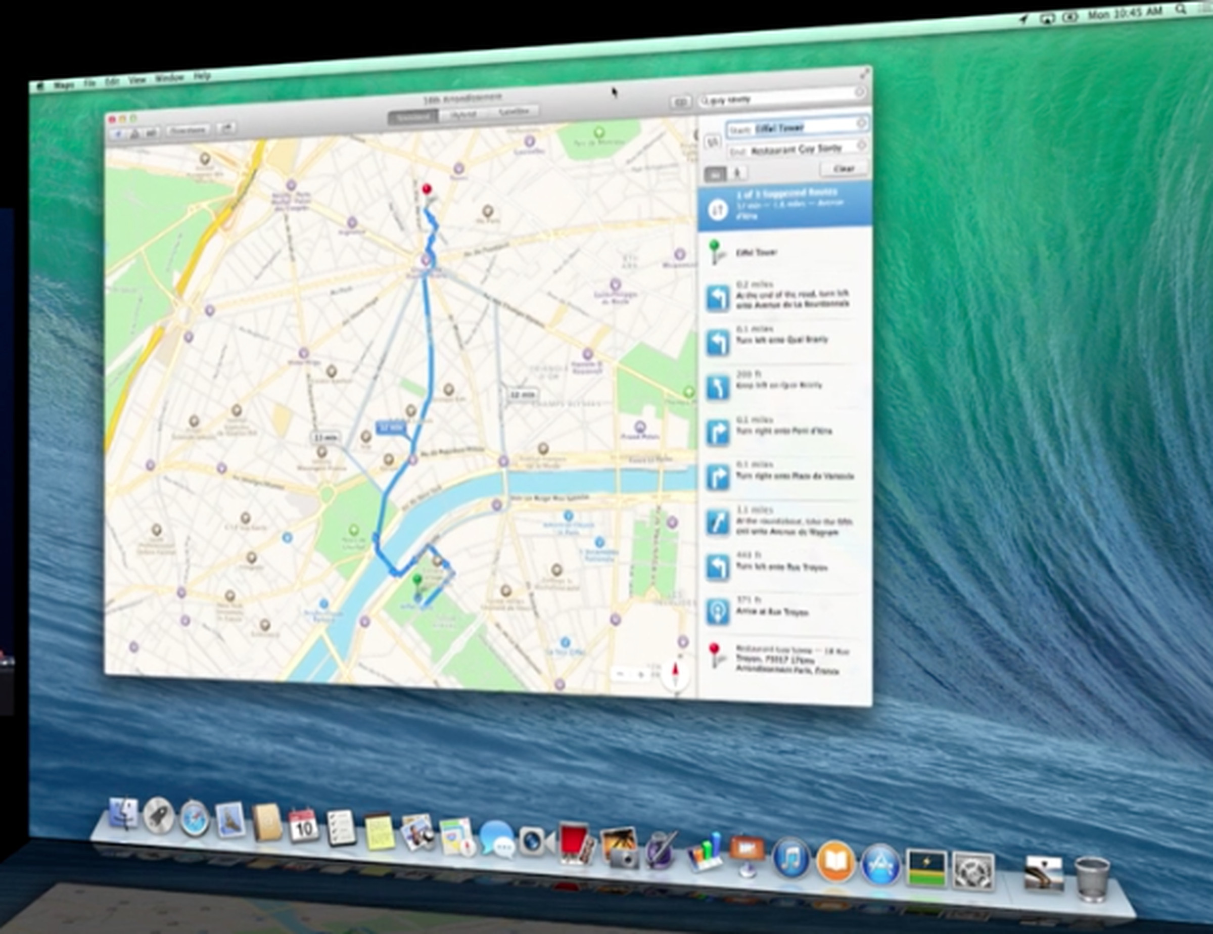 Apple Maps for Mac Gallery