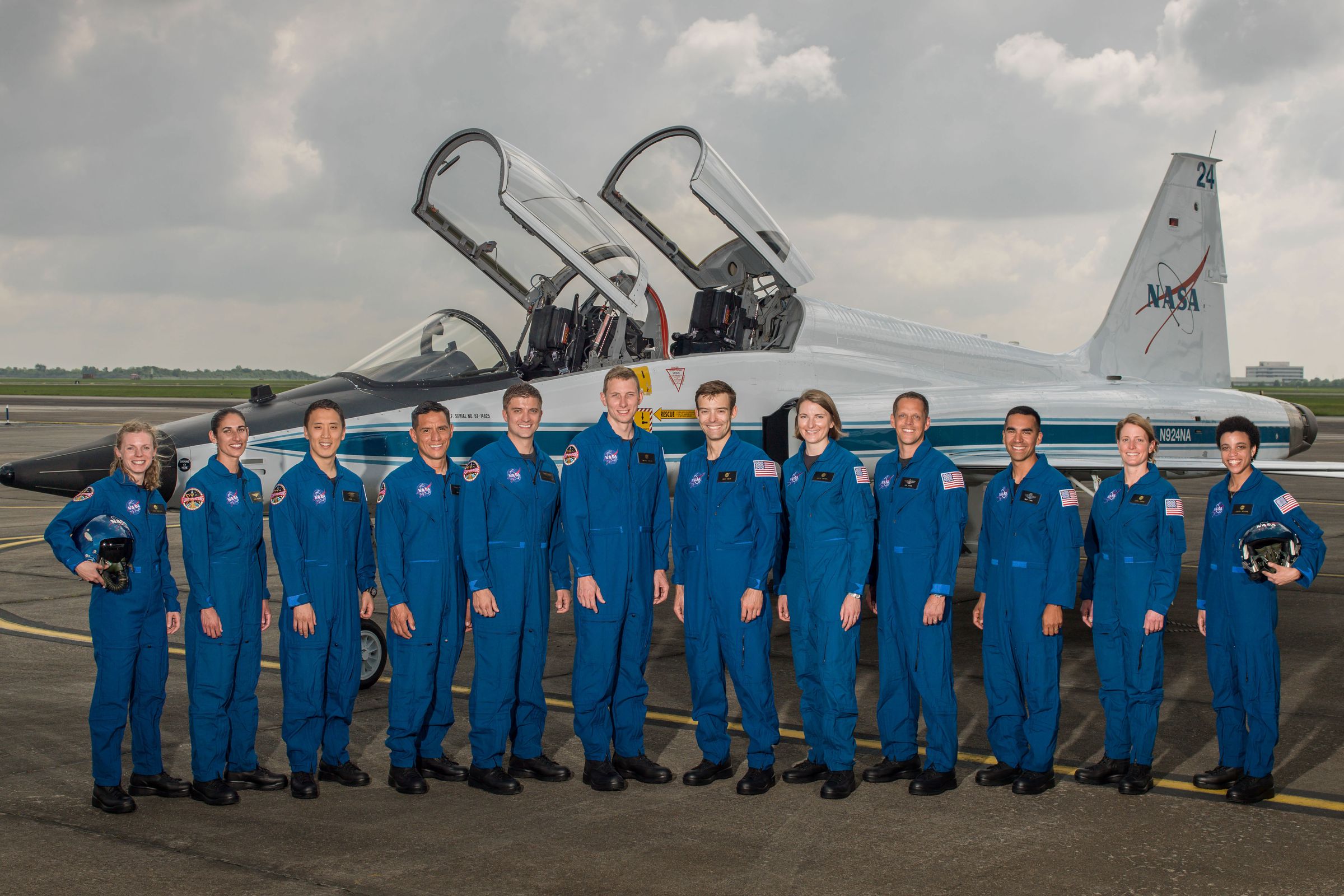 The 2017 astronaut class.
