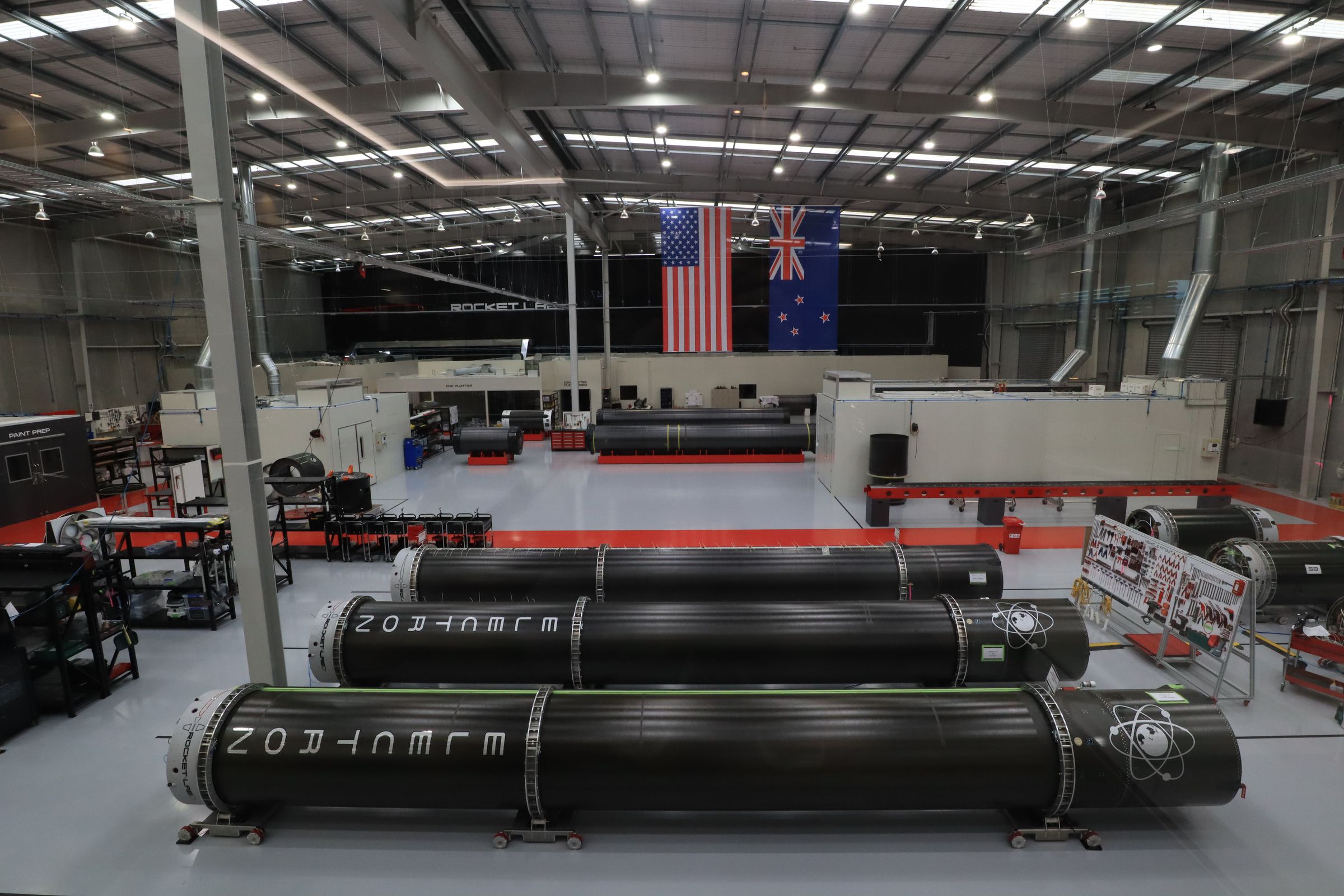 Inside Rocket Lab’s new rocket factory in New Zealand.