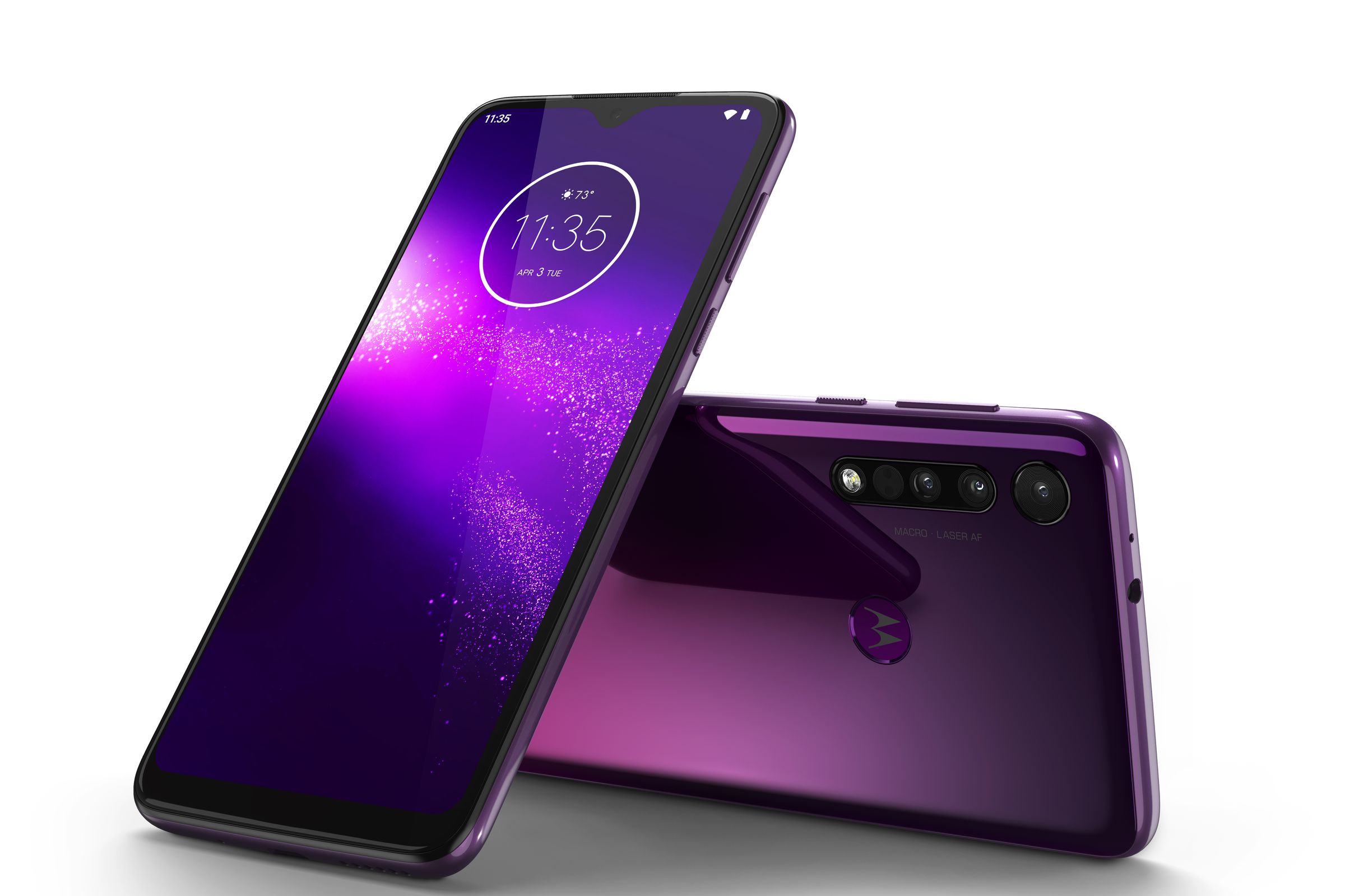 The Motorola One Macro’s big feature is its macro camera, which can focus on objects as little as two cm away.
