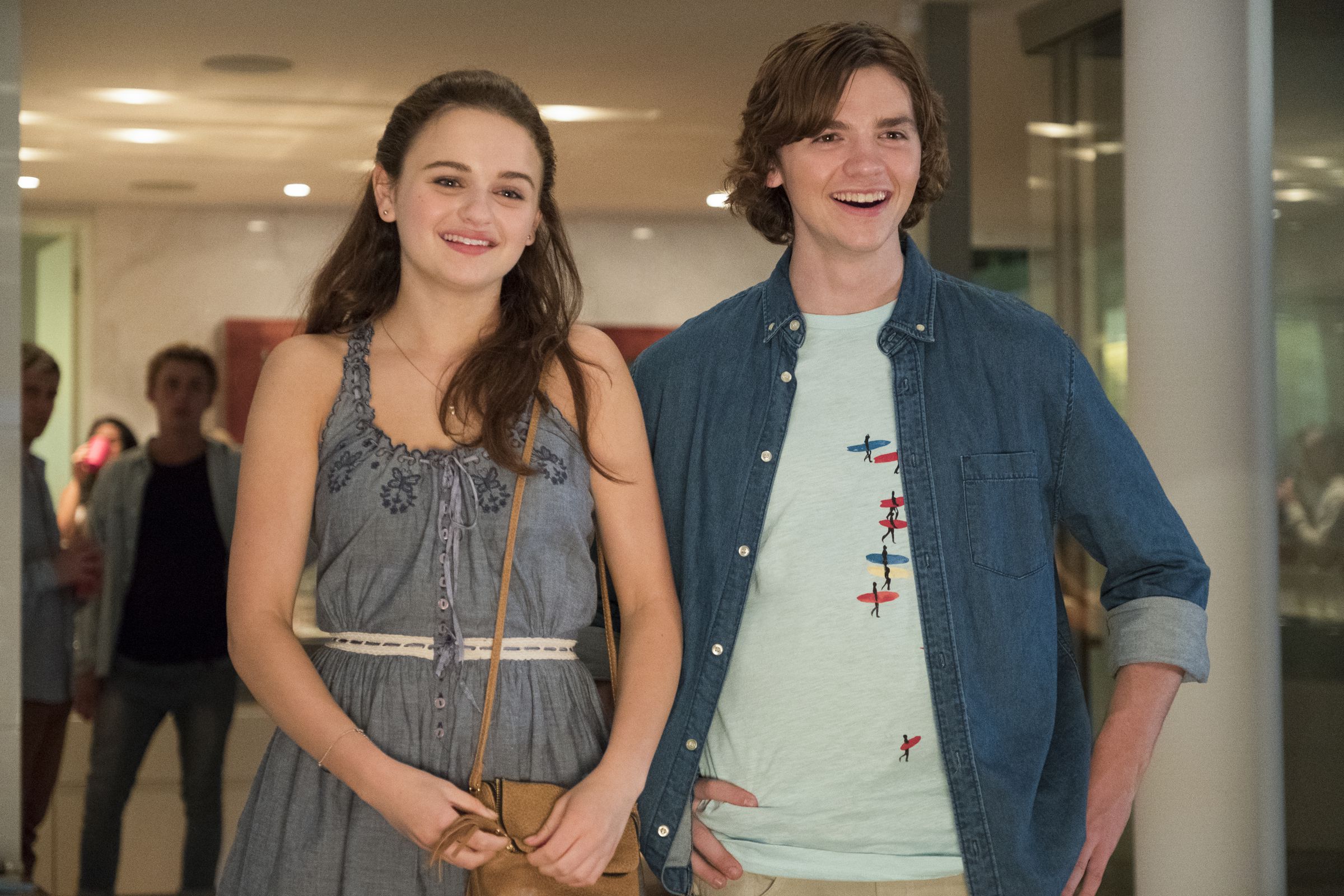 A production still from The Kissing Booth, a Wattpad story adapted into a Netflix film.