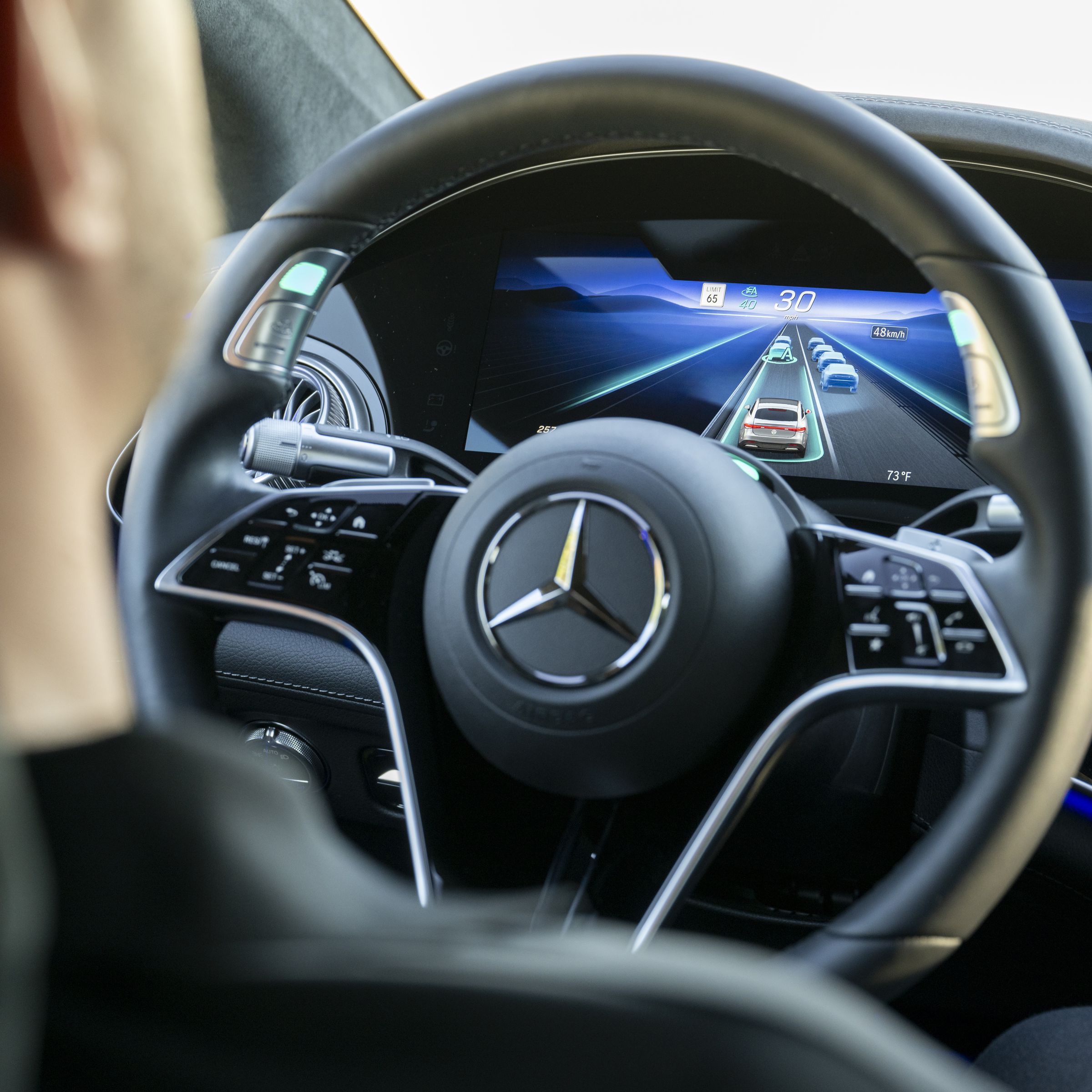 Mercedes-Benz steering wheel