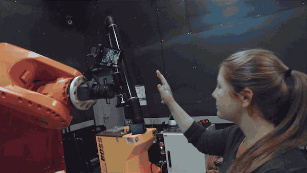 A clip showing Gannon interacting with Quipt, the first of her projects involving industrial robot arms. 