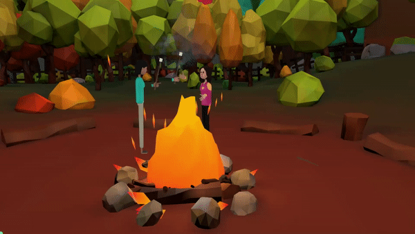 The AltspaceVR campfire is going away.